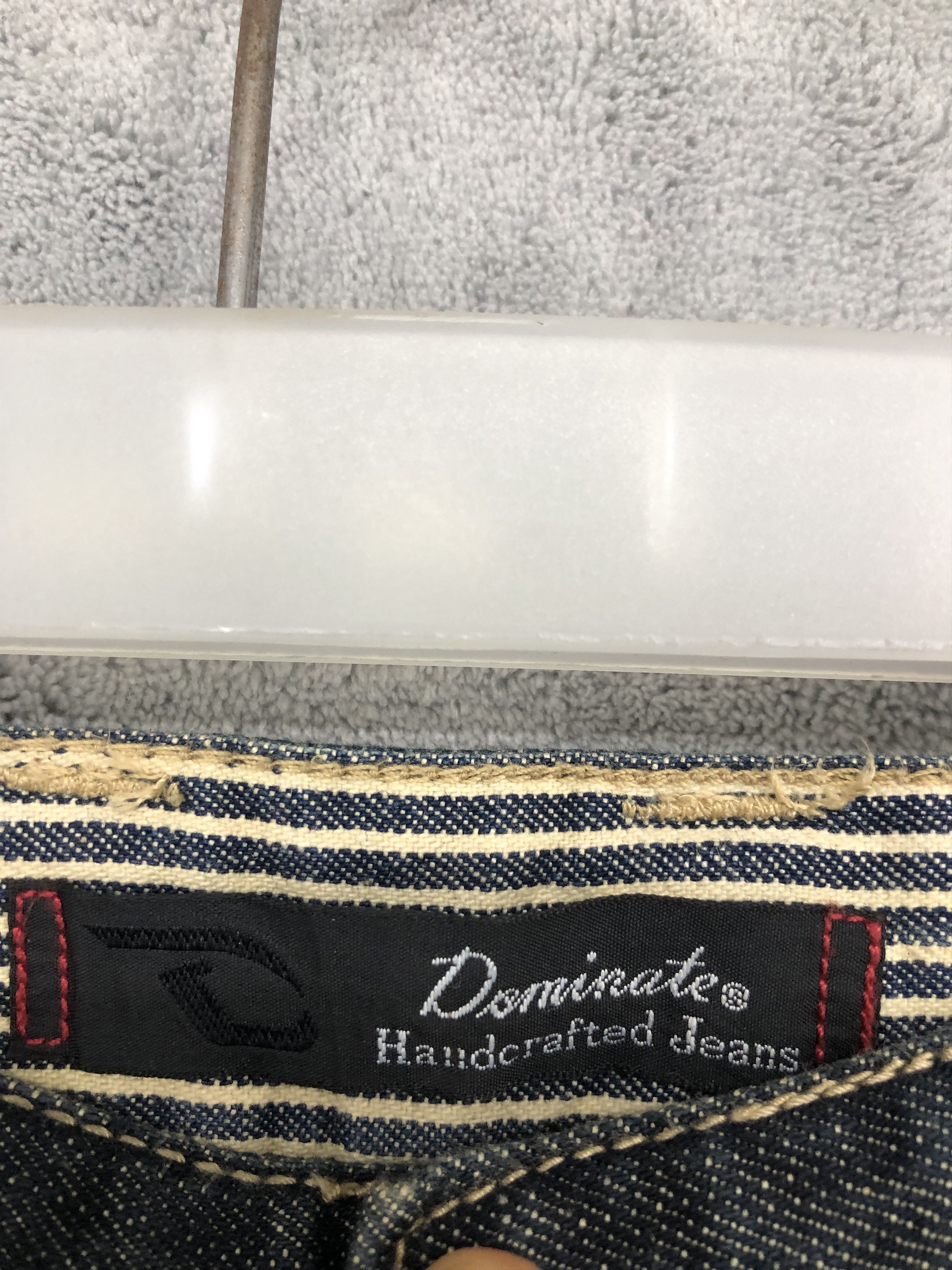 Japanese Brand Dominate Handcrafted Double Waist Denim Jeans Size US 40 / EU 56 - 8 Thumbnail