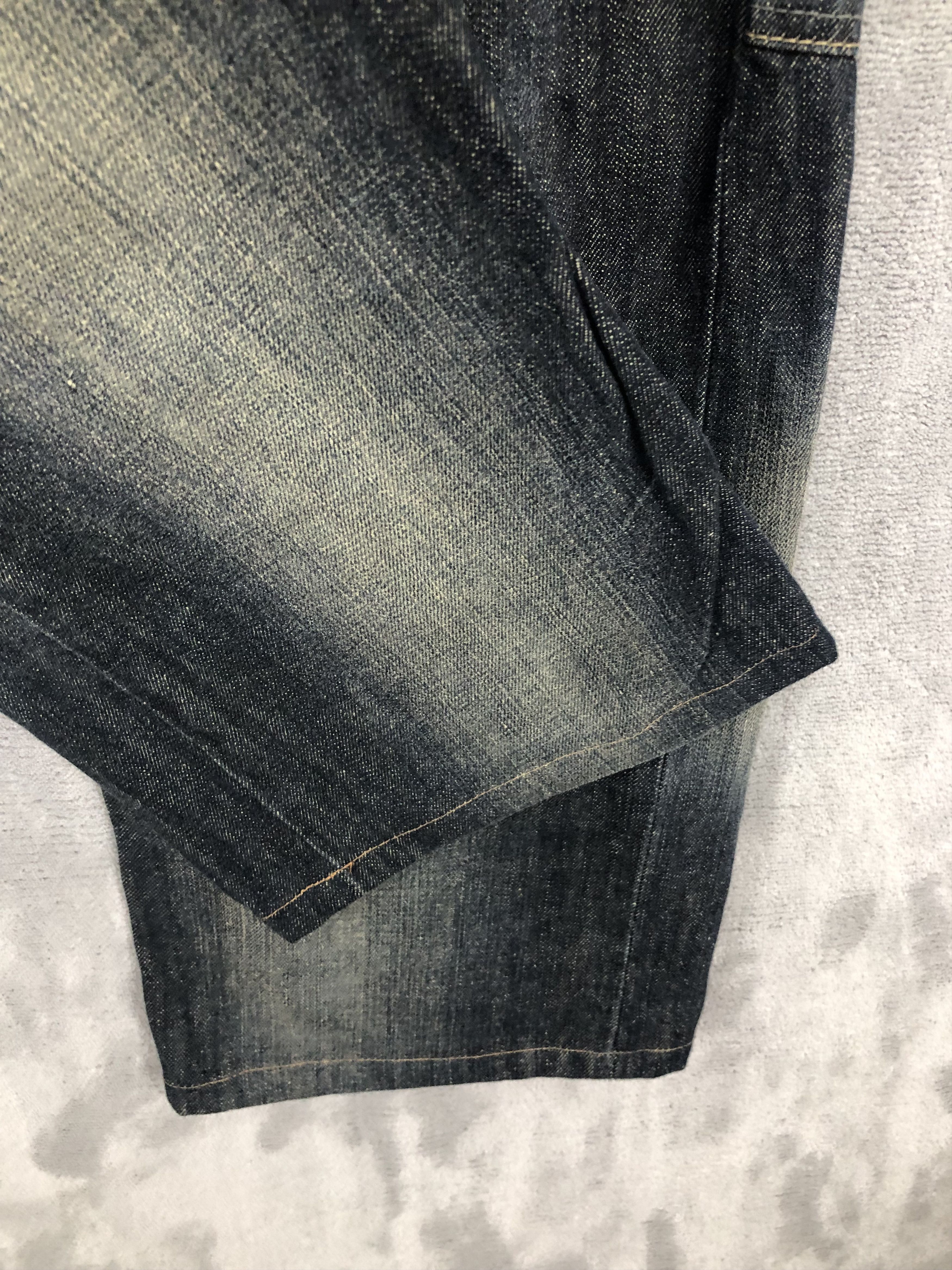 Japanese Brand Dominate Handcrafted Double Waist Denim Jeans Size US 40 / EU 56 - 7 Thumbnail