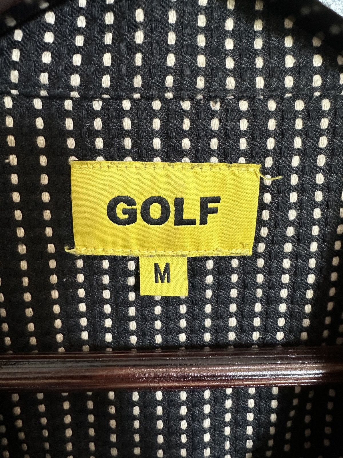 Golf Wang × Golf le Fleur × Tyler The Creator GOLF WANG P.I.F. Button Up Embroidered Logo Size US M / EU 48-50 / 2 - 4 Thumbnail
