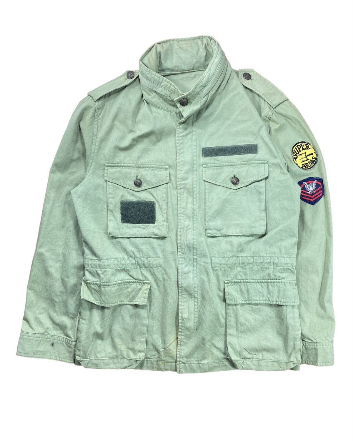 Japanese Brand × Takeo Kikuchi × Vintage Vintage Takeo Kikuchi Japanese Brand Military Lighy Jacket M Size US M / EU 48-50 / 2 - 1 Thumbnail
