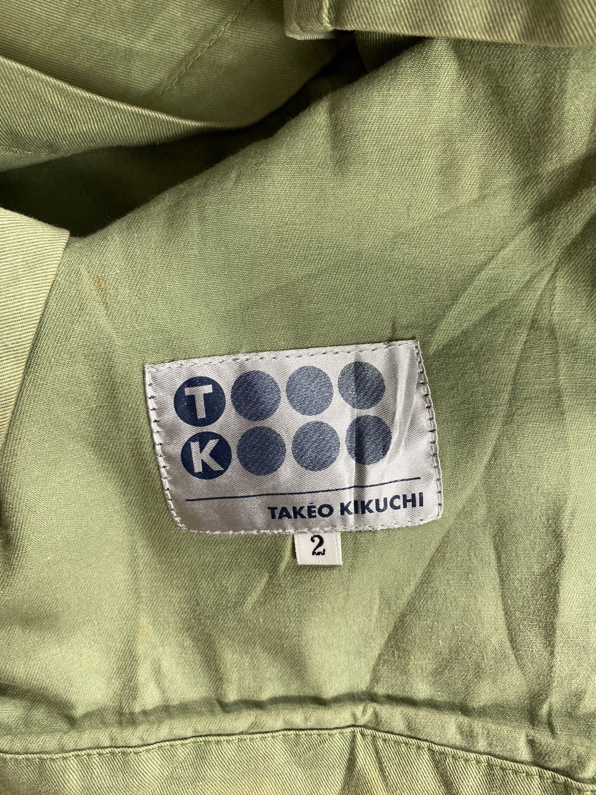 Japanese Brand × Takeo Kikuchi × Vintage Vintage Takeo Kikuchi Japanese Brand Military Lighy Jacket M Size US M / EU 48-50 / 2 - 7 Thumbnail