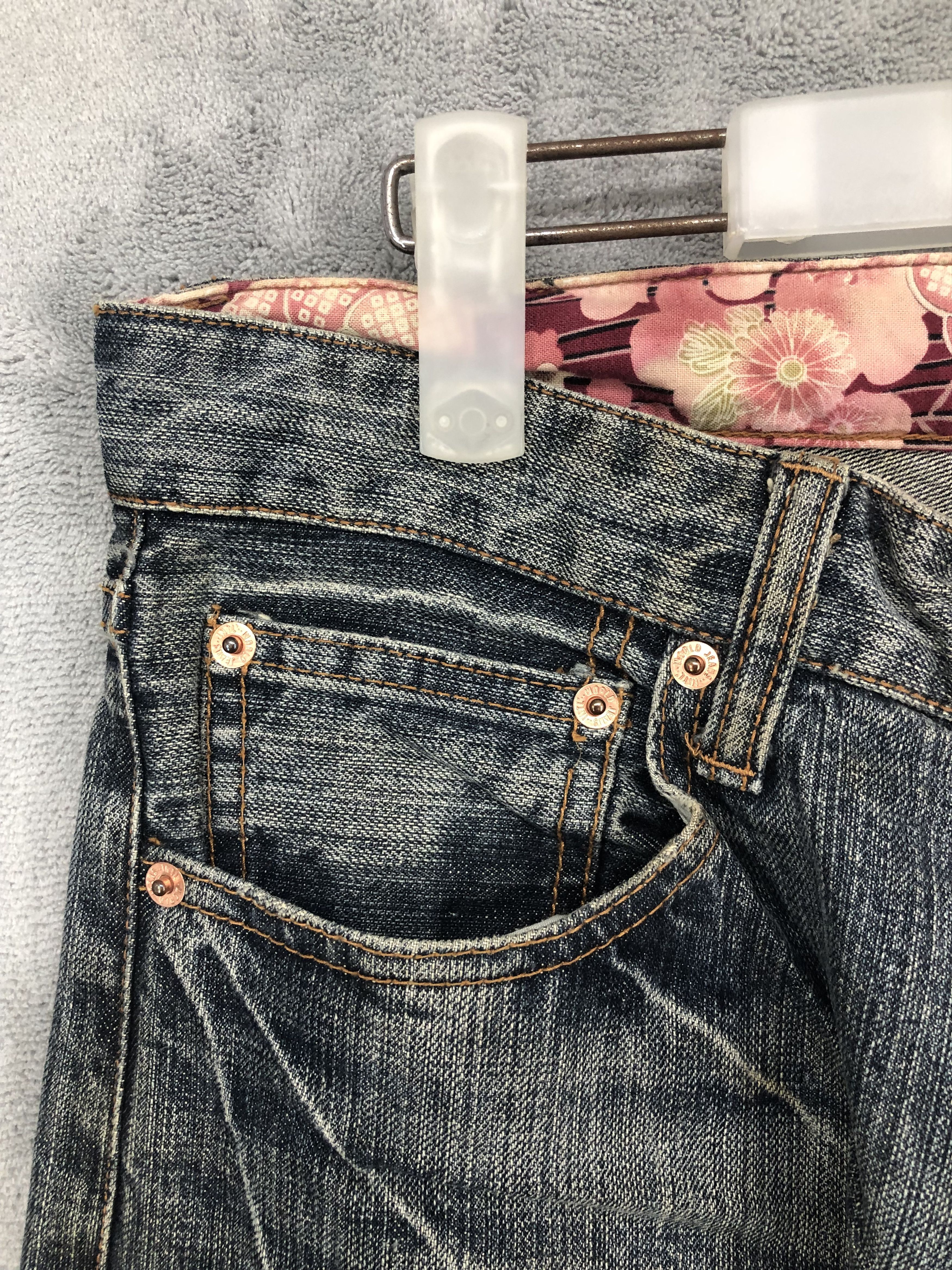Japanese Brand × Jean Japanese Art Jean Size US 31 - 7 Thumbnail