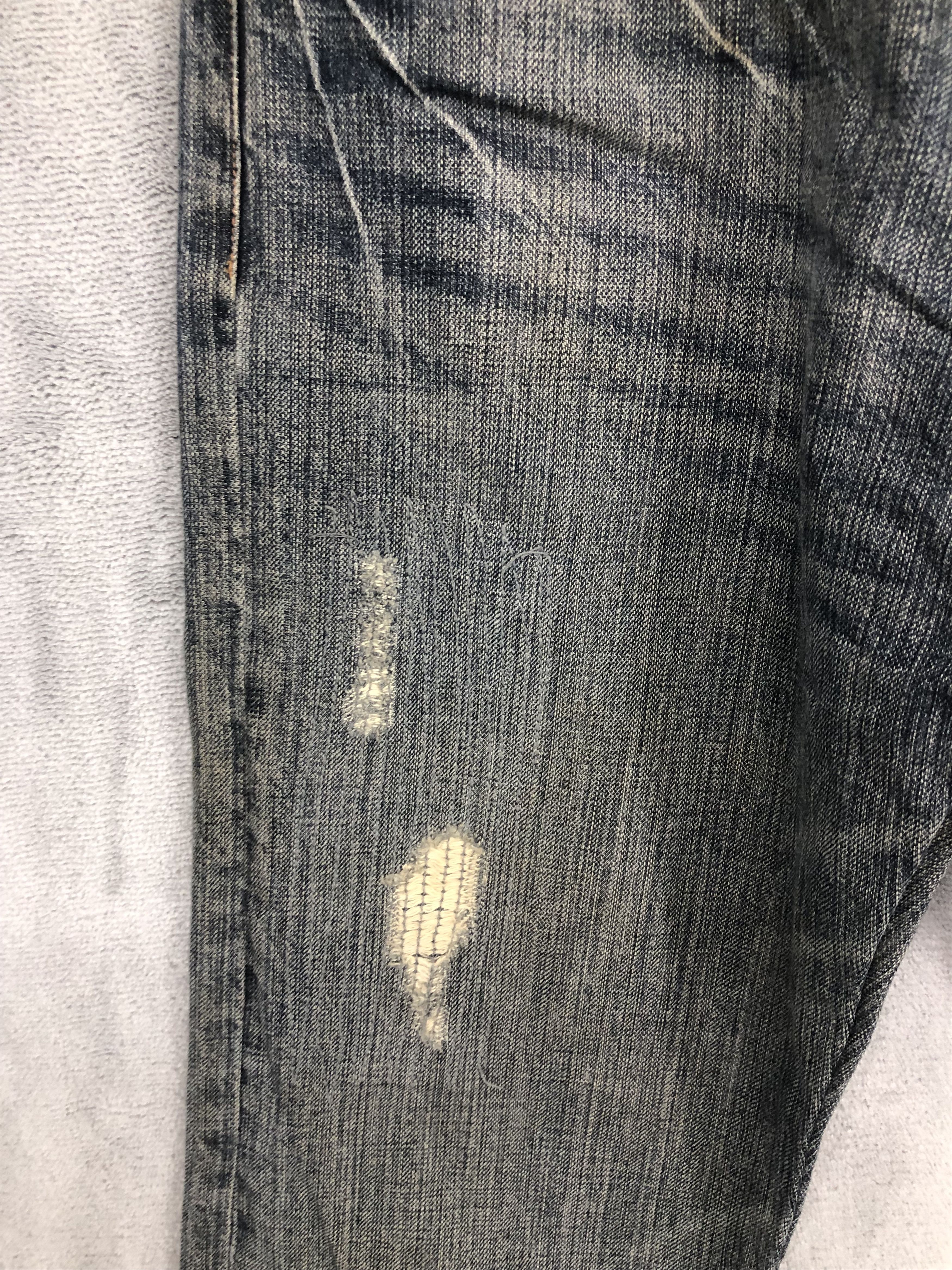 Japanese Brand × Jean Japanese Art Jean Size US 31 - 5 Thumbnail