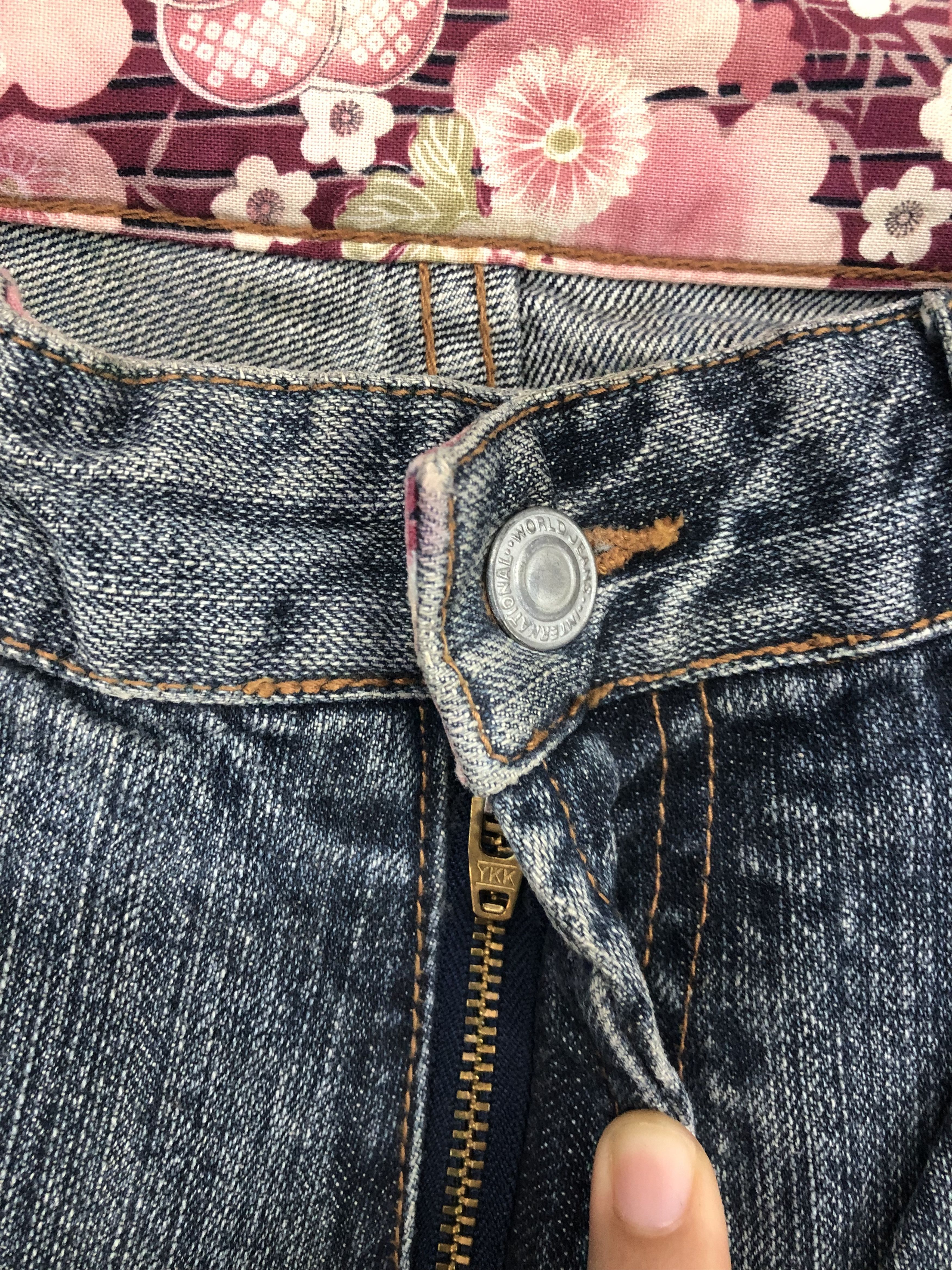 Japanese Brand × Jean Japanese Art Jean Size US 31 - 6 Thumbnail