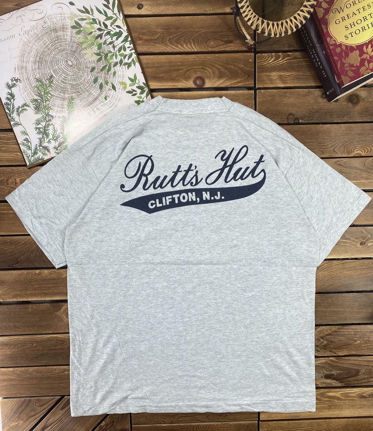 Fruit Of The Loom × Vintage Vintage Fruit Of The Loom Rutt’s Clifton NJ size L Size US L / EU 52-54 / 3 - 7 Thumbnail