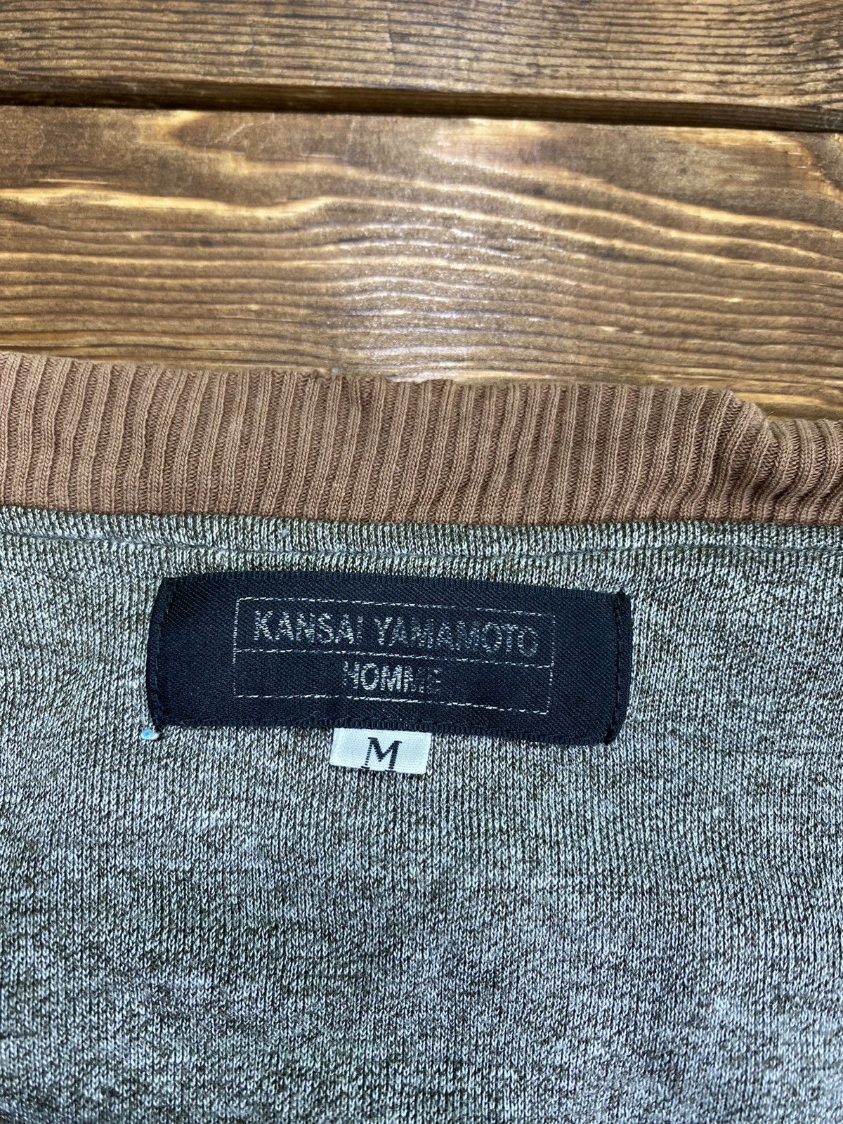 Japanese Brand × Kansai Yamamoto × Vintage Vintage Kansai Yamamoto Homme With Pocket Long sleeve Size M Size US M / EU 48-50 / 2 - 9 Thumbnail