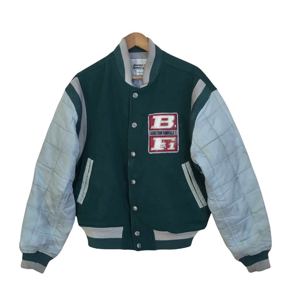 united colors of benetton varsity jacket men