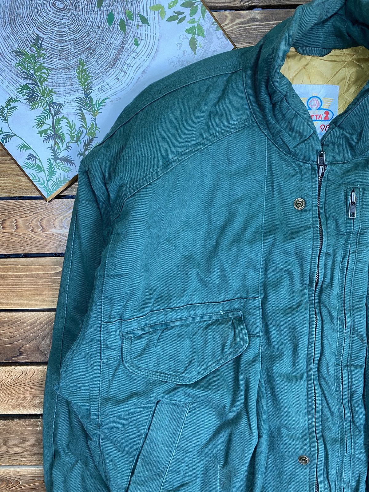 Japanese Brand × Vintage Vintage Military Bonjour Panino French Armee Bomber Jacket L Size US L / EU 52-54 / 3 - 6 Thumbnail