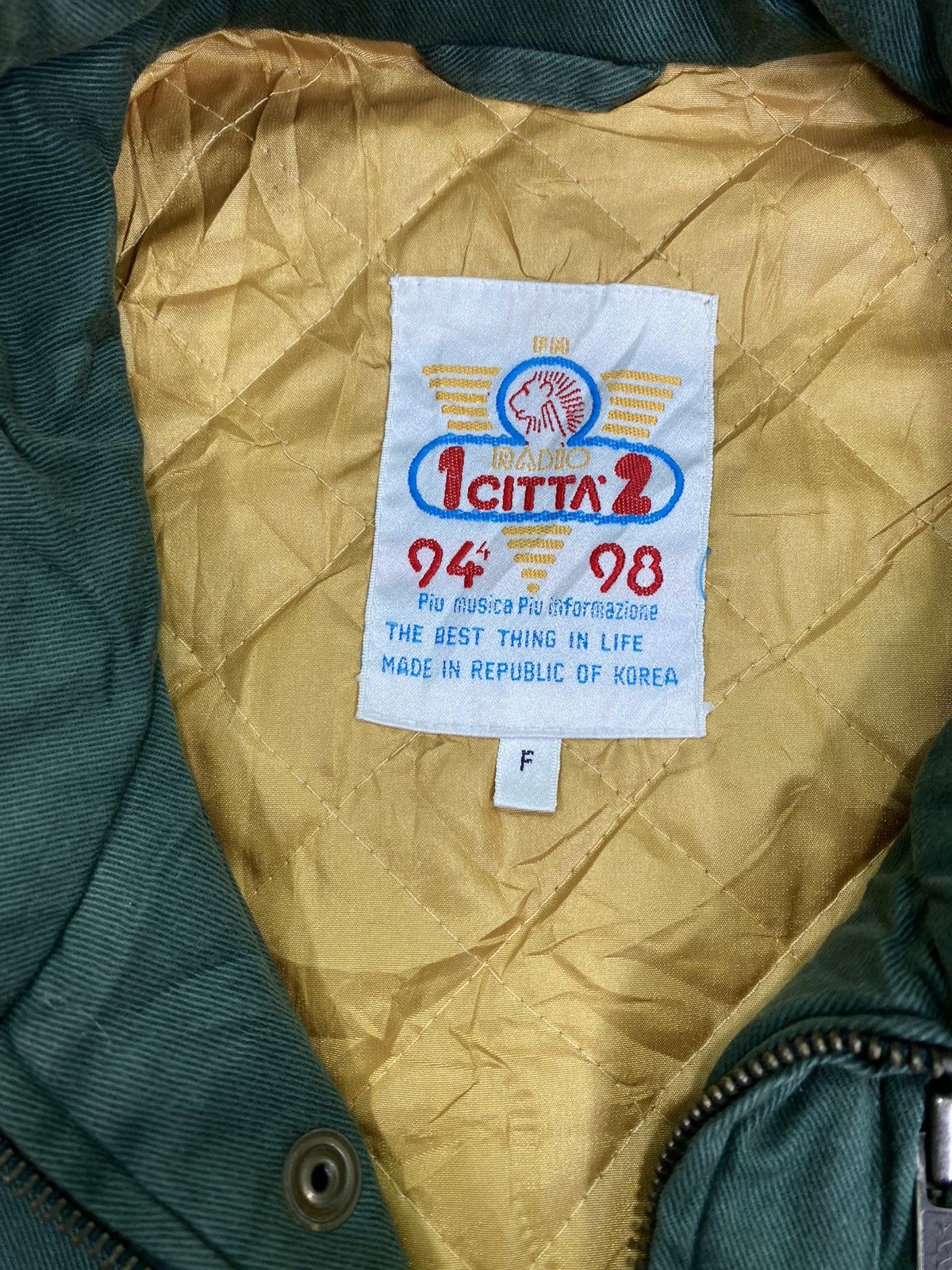 Japanese Brand × Vintage Vintage Military Bonjour Panino French Armee Bomber Jacket L Size US L / EU 52-54 / 3 - 8 Thumbnail