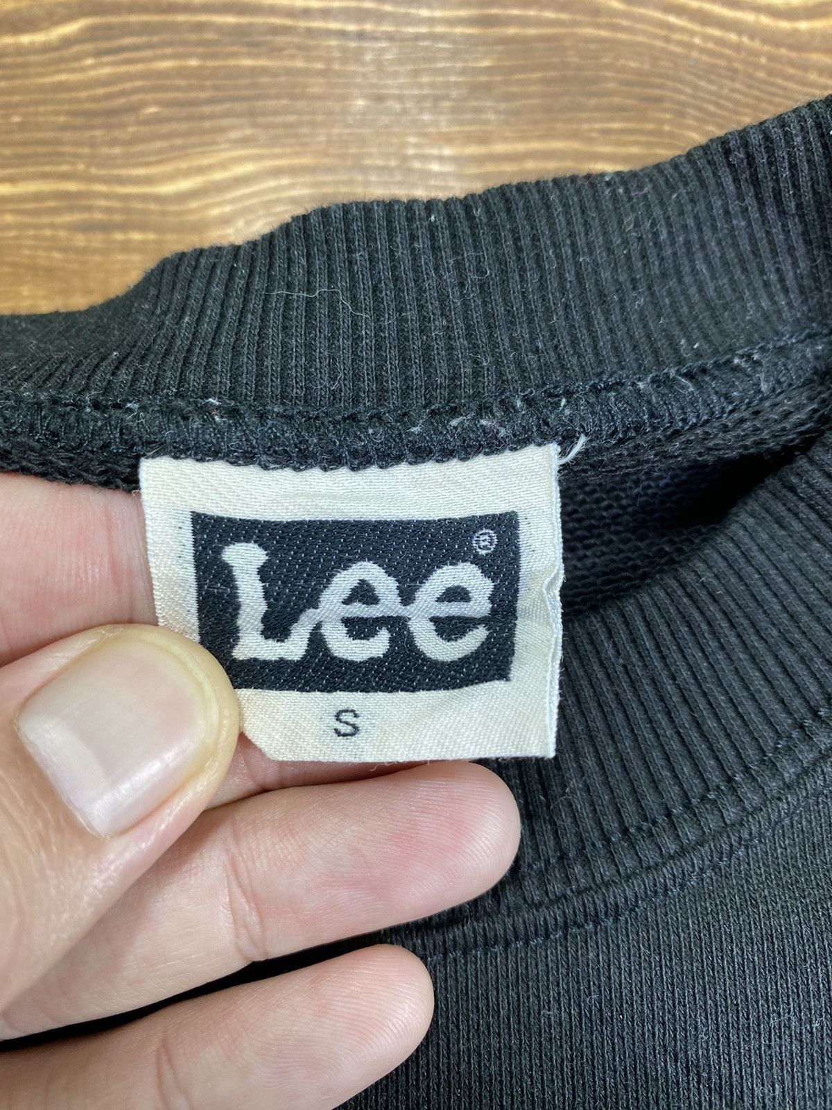 Lee × Vintage Vintage Lee Japanese Brand sweatshirt Small Logo size S Size US S / EU 44-46 / 1 - 8 Thumbnail
