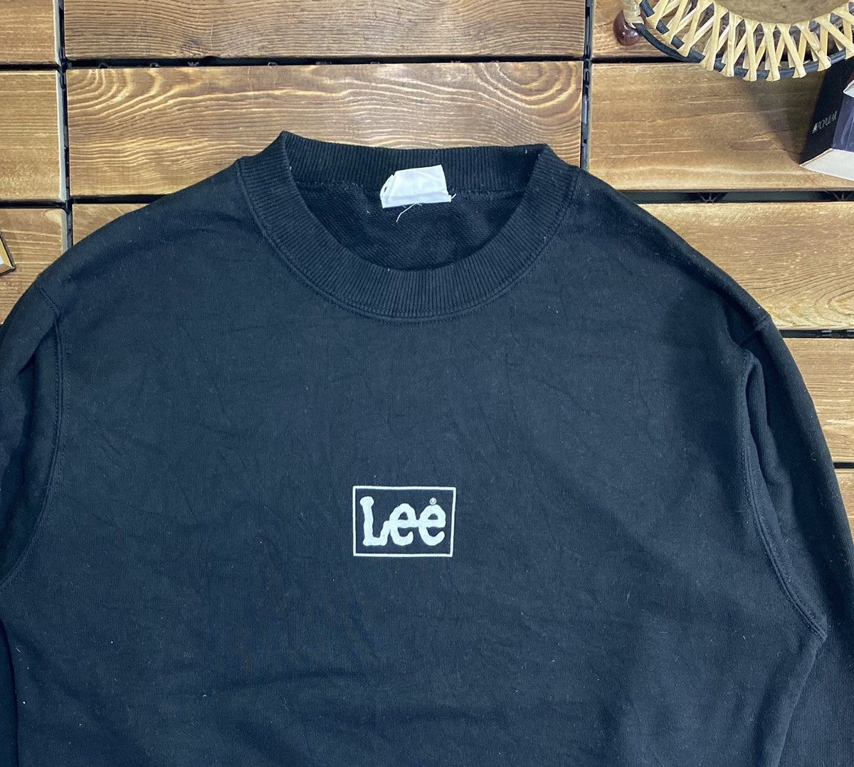 Lee × Vintage Vintage Lee Japanese Brand sweatshirt Small Logo size S Size US S / EU 44-46 / 1 - 7 Thumbnail