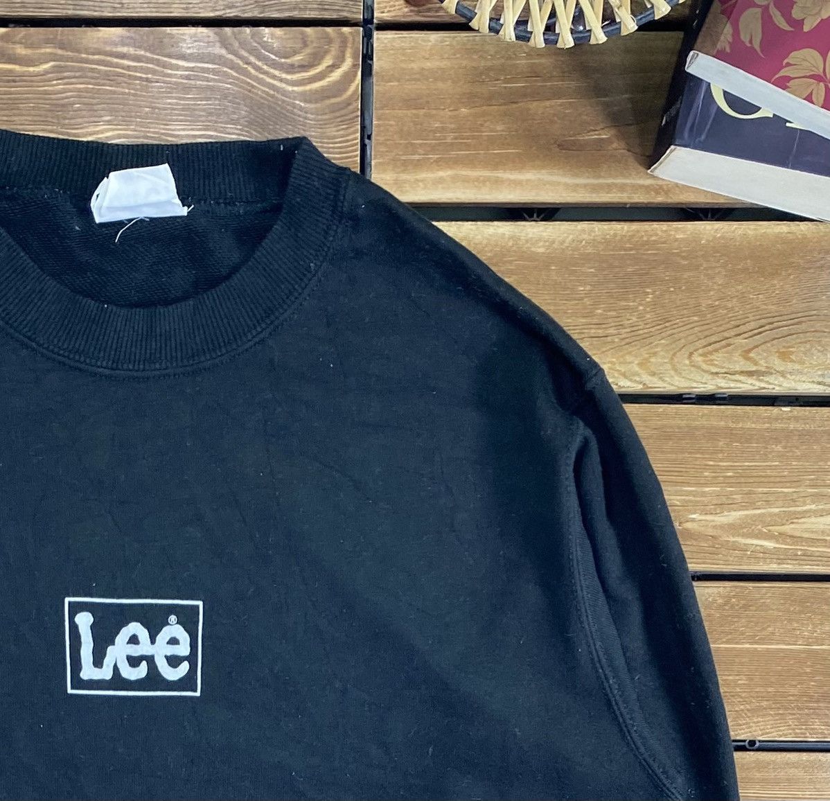 Lee × Vintage Vintage Lee Japanese Brand sweatshirt Small Logo size S Size US S / EU 44-46 / 1 - 5 Thumbnail