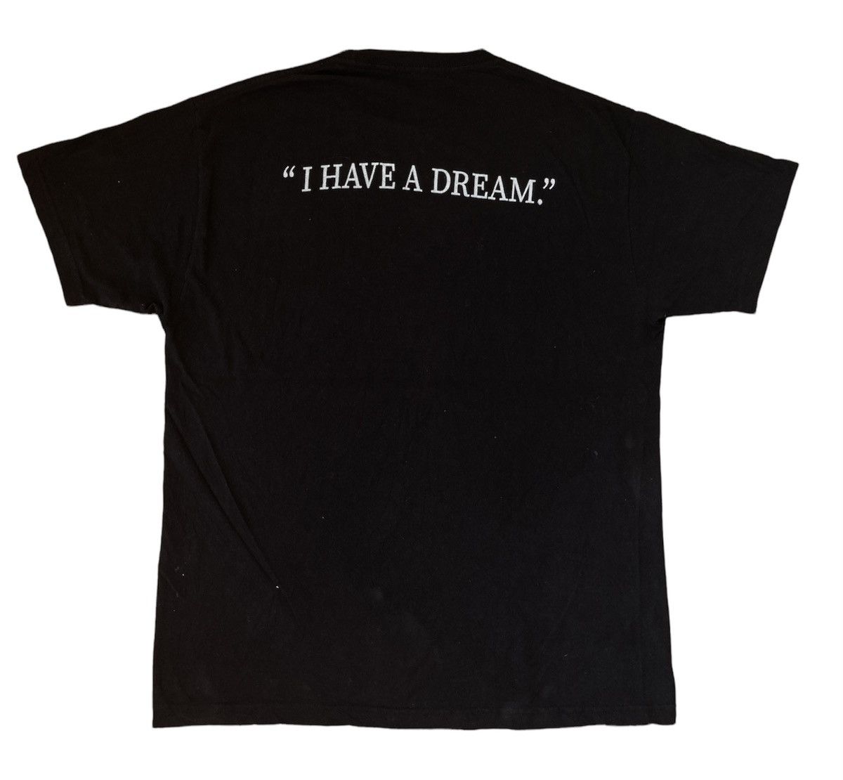 Band Tees × Rap Tees × Vintage Vintage 90’s Dr. Martin Luther King t Shirt I Have A Dream Size US XL / EU 56 / 4 - 4 Thumbnail