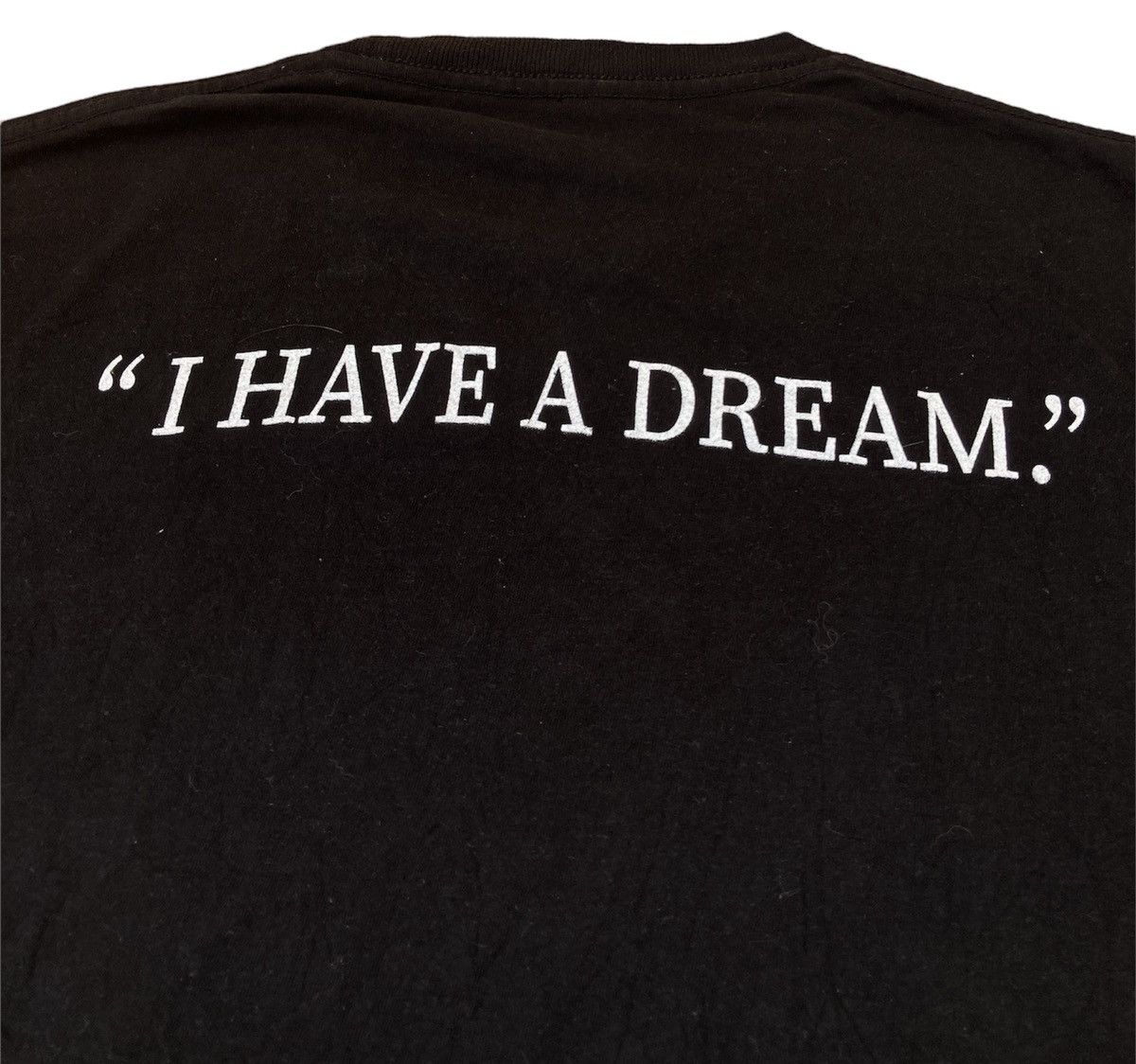 Band Tees × Rap Tees × Vintage Vintage 90’s Dr. Martin Luther King t Shirt I Have A Dream Size US XL / EU 56 / 4 - 5 Thumbnail