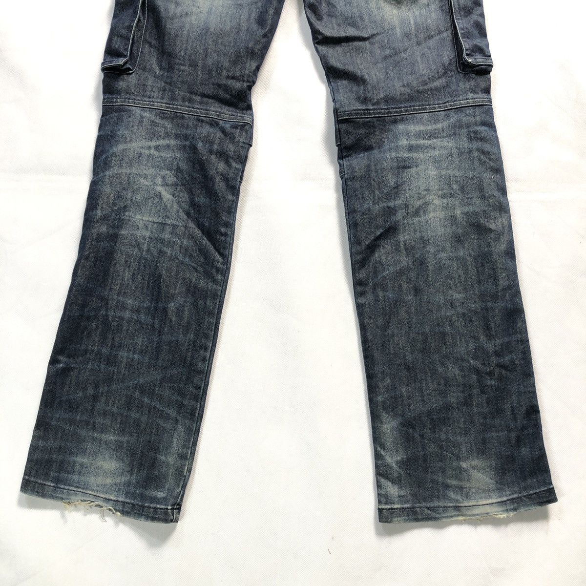 20471120 Japan R.P.T. Bushpant Motorcycle Zip Cargo Patina Fades Pant Size US 31 - 7 Thumbnail