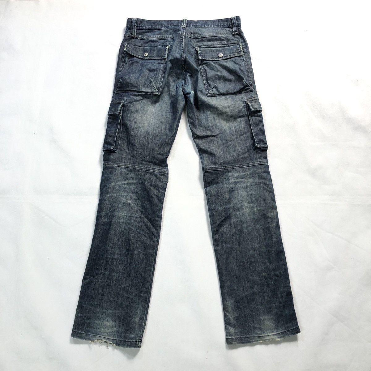20471120 Japan R.P.T. Bushpant Motorcycle Zip Cargo Patina Fades Pant Size US 31 - 5 Thumbnail