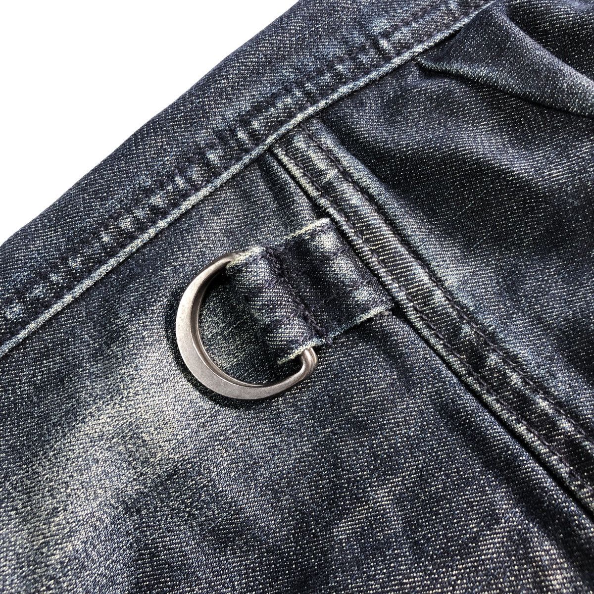 20471120 Japan R.P.T. Bushpant Motorcycle Zip Cargo Patina Fades Pant Size US 31 - 13 Thumbnail