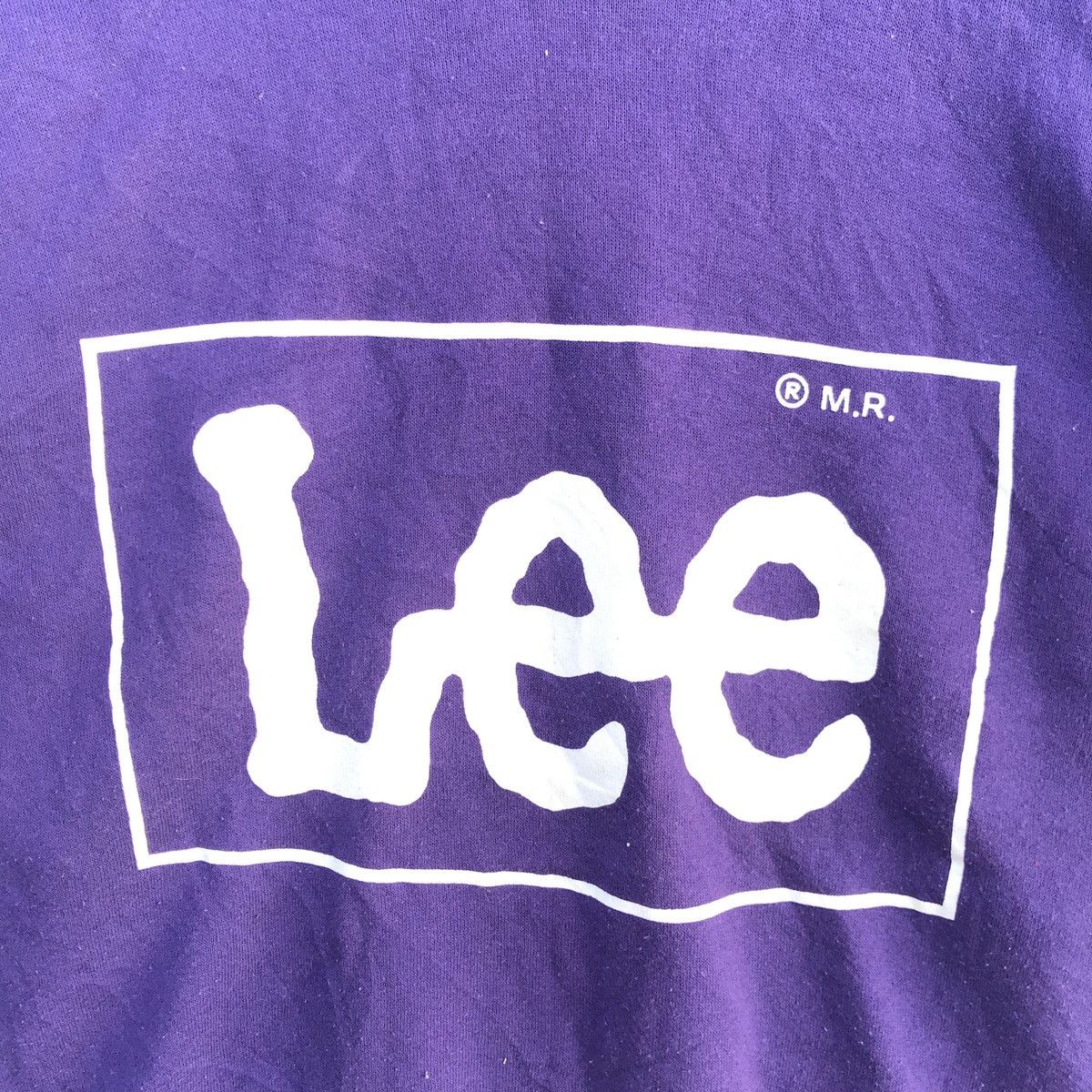 Lee × Vintage Vintage Lee Jeans Big Logo sweatshirt Streetwear Size US L / EU 52-54 / 3 - 4 Thumbnail