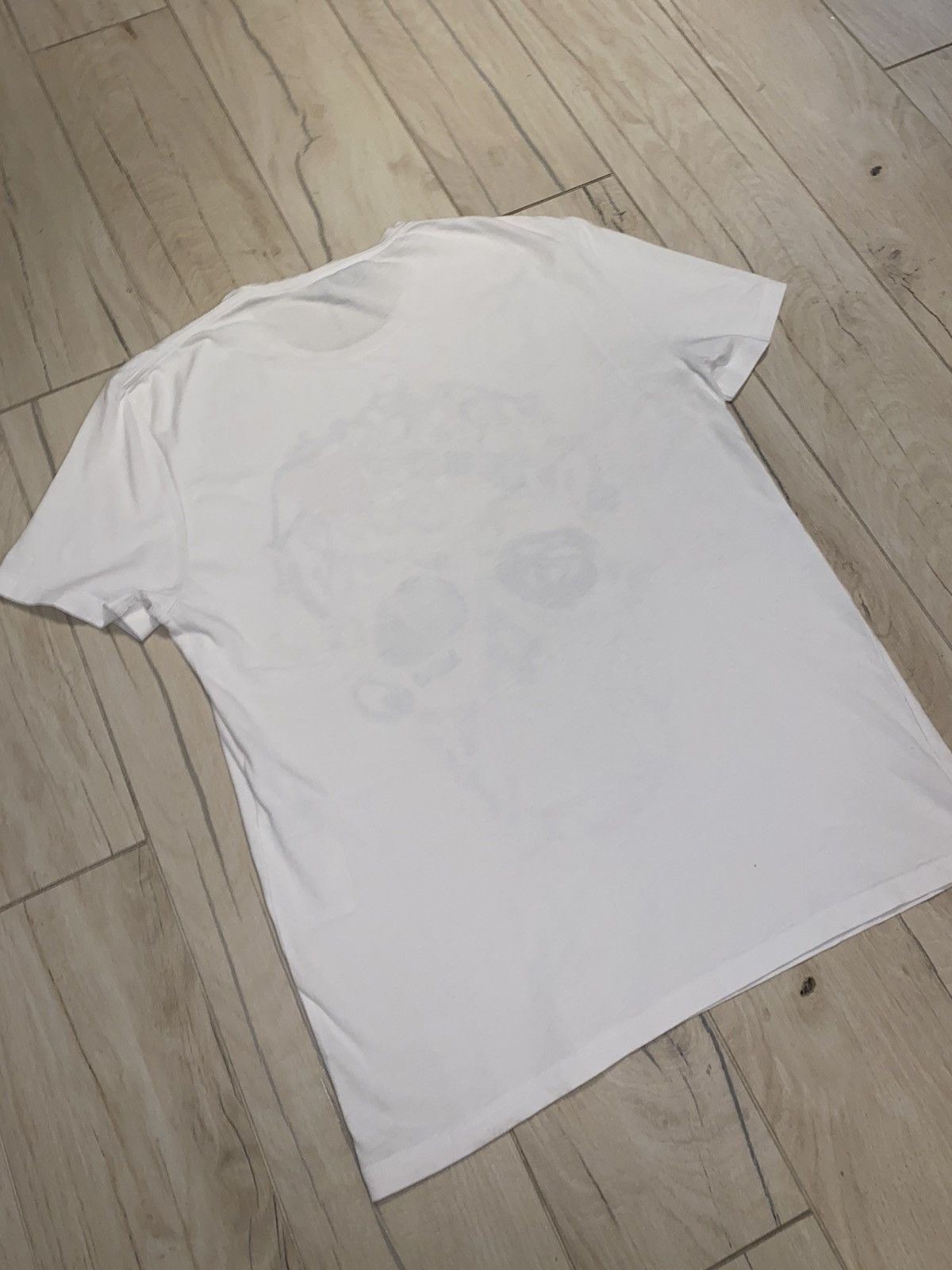 Alexander McQueen AW18 Alexander McQueen Skull Artwork Logo White T-Shirt Size US M / EU 48-50 / 2 - 8 Thumbnail