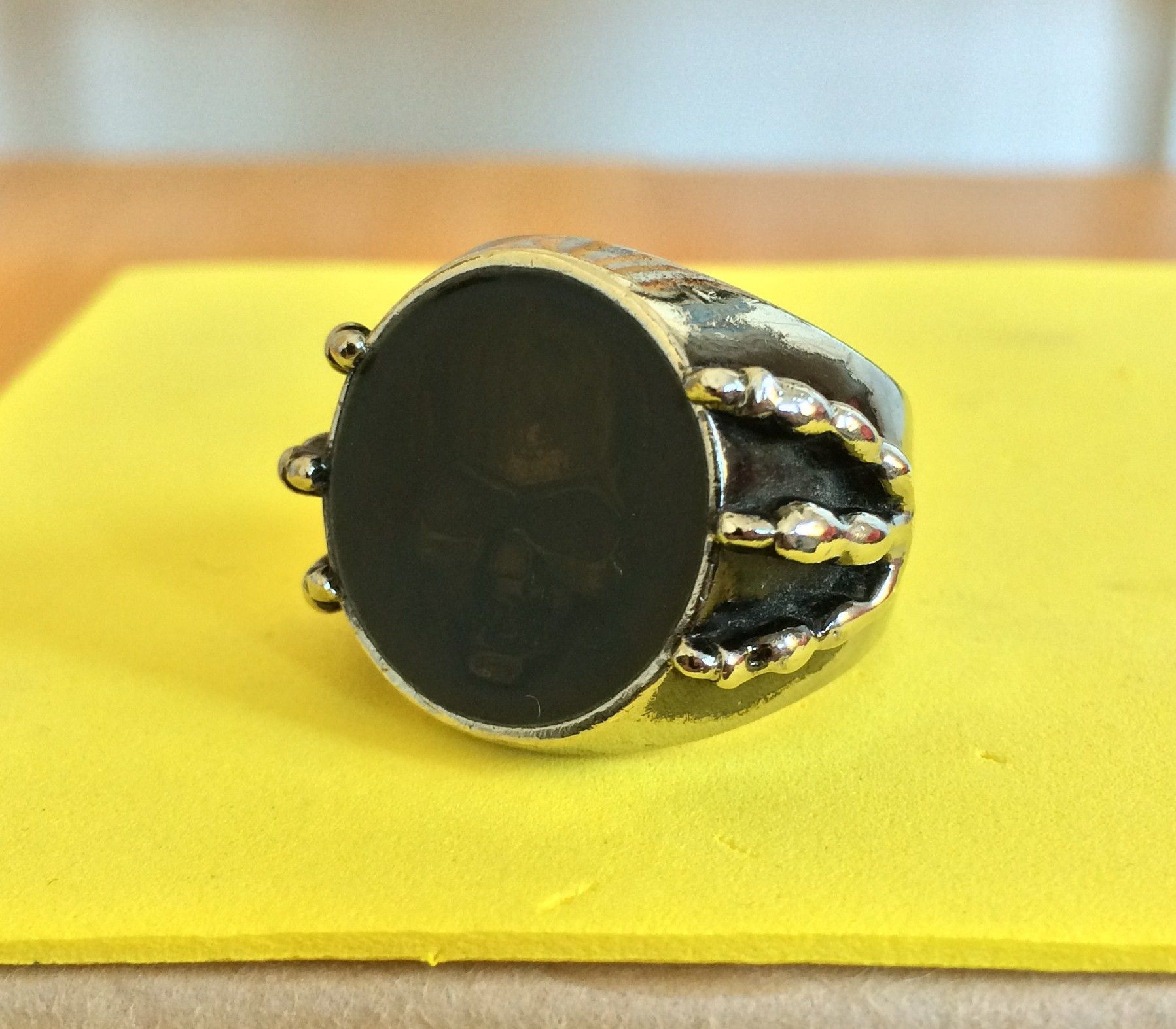 Number (N)ine S/S 2006 Number (N)ine Silver Skull Ring + Box Size ONE SIZE - 2 Thumbnail