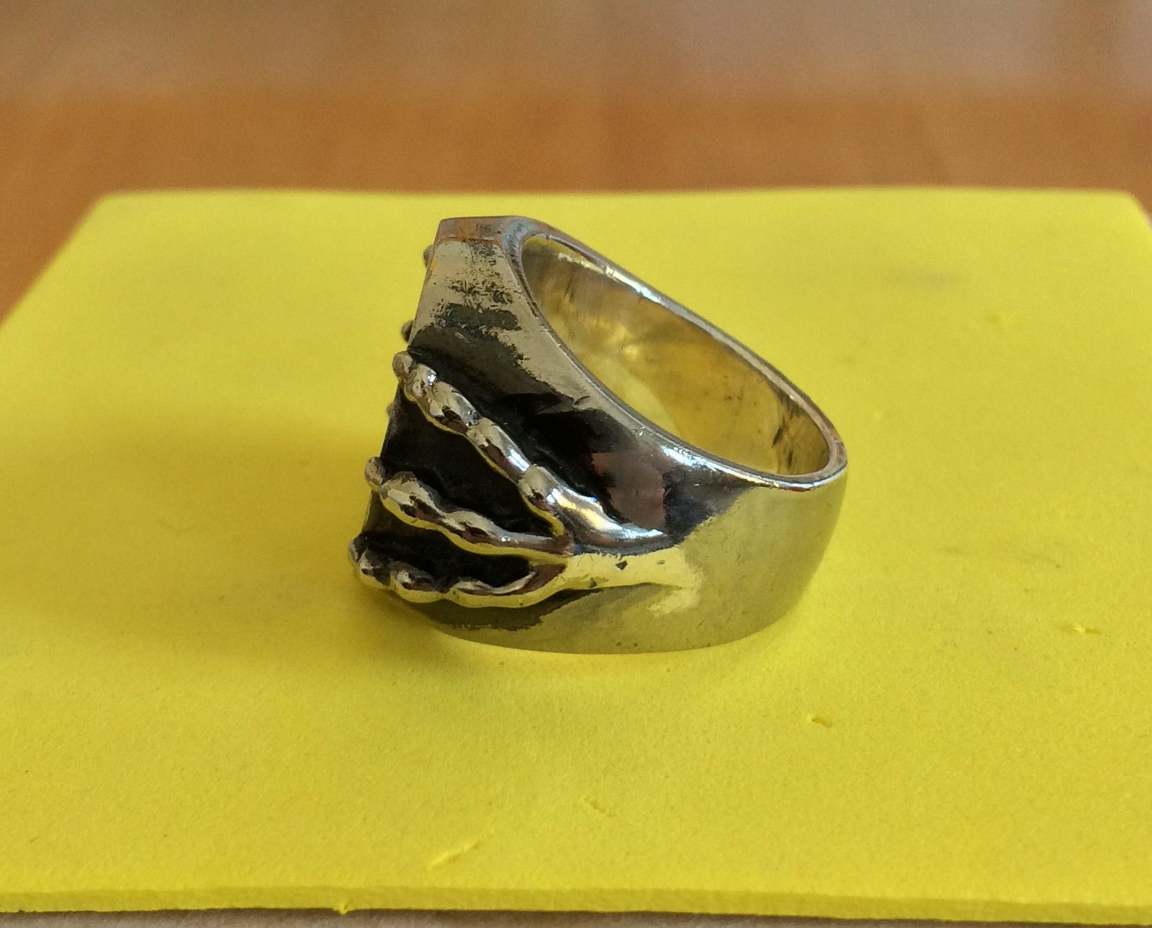 Number (N)ine S/S 2006 Number (N)ine Silver Skull Ring + Box Size ONE SIZE - 3 Thumbnail