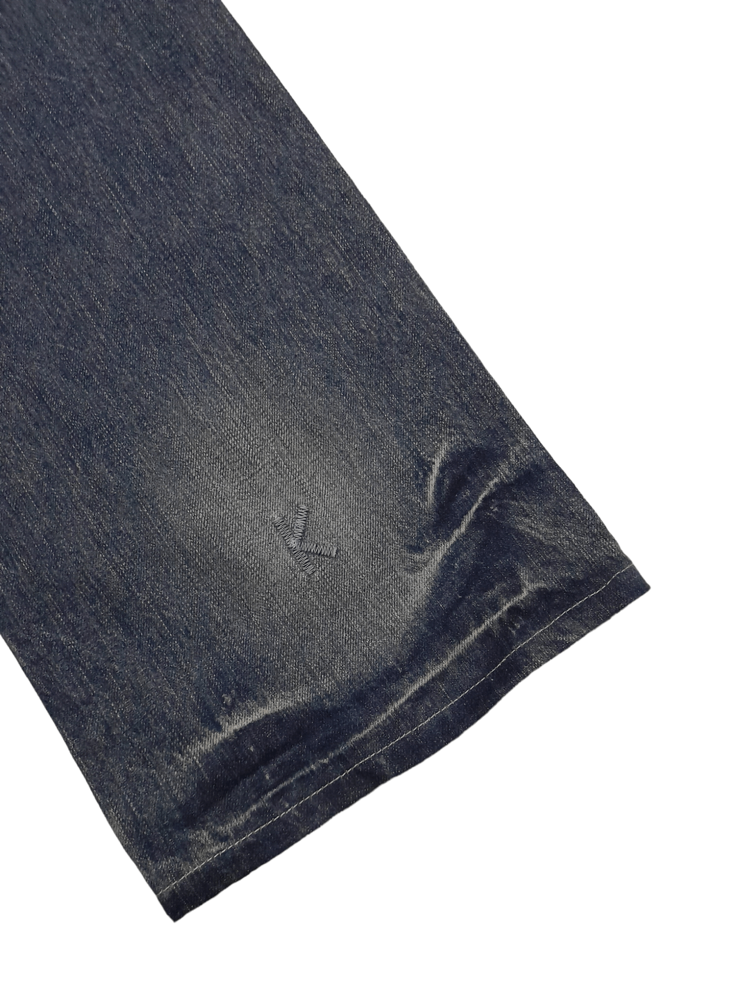 Designer Kunna by Tatsuro Ishihara Japan Denim Designe (E922) Size US 32 / EU 48 - 7 Thumbnail