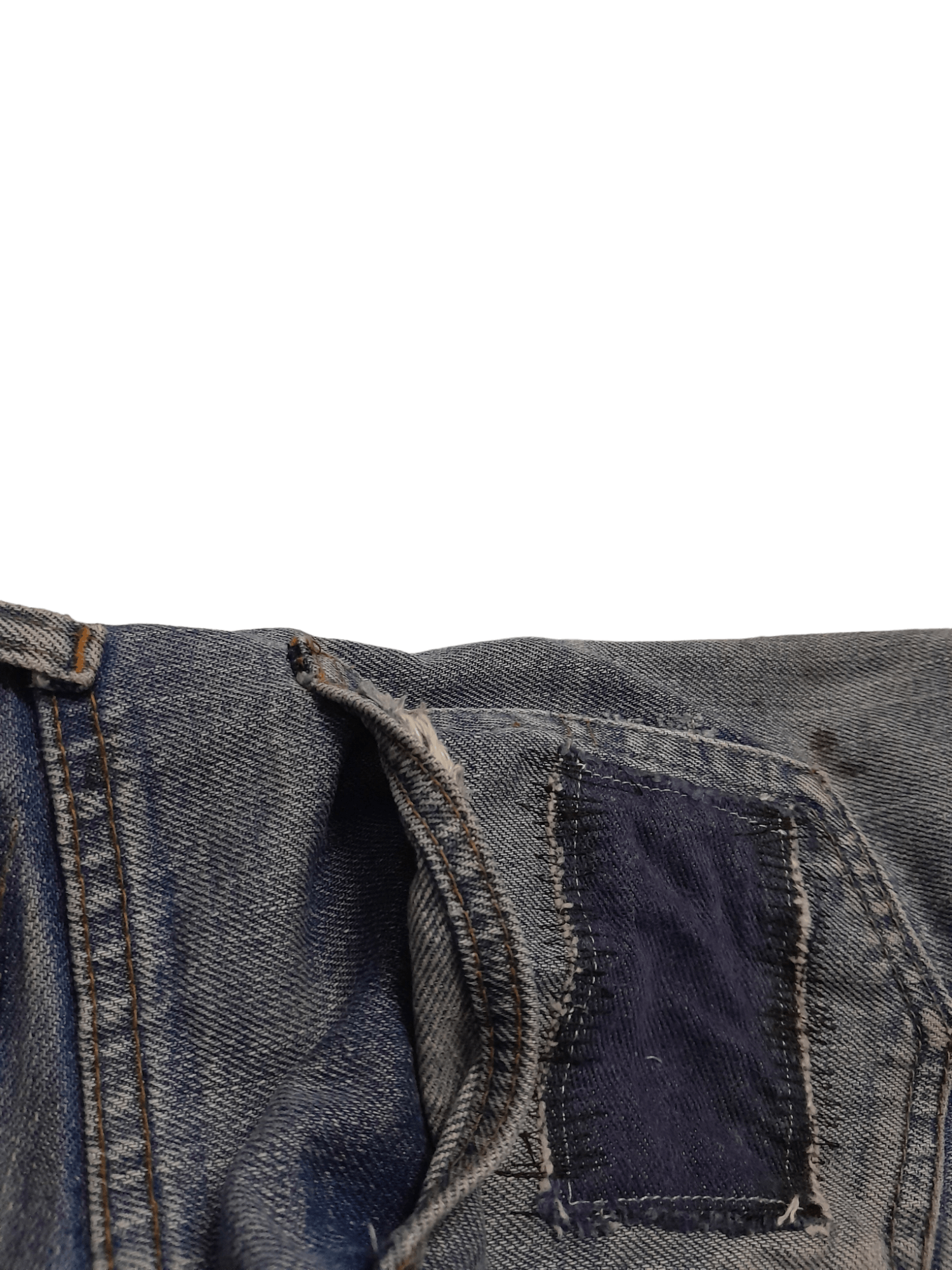 Levi's 70s Levis 501 Single Stitch #6 Selvedge Usa Denim (E923) Size US 27 - 10 Thumbnail