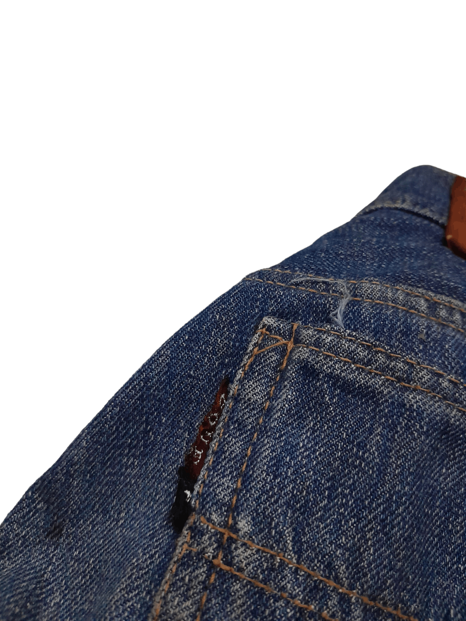Vintage 50s Talon Cone Mills Selvedge Usa Denim (E924) Size US 26 / EU 42 - 4 Thumbnail