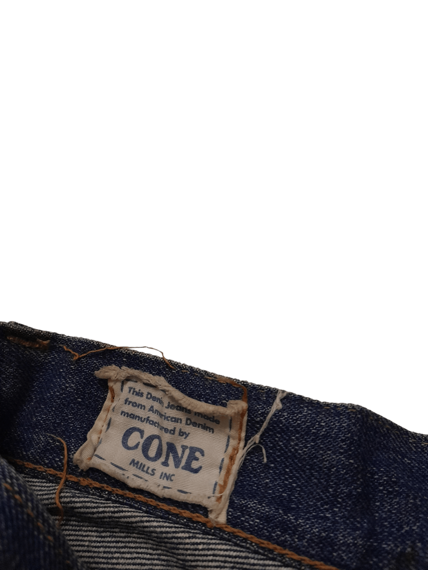 Vintage 50s Talon Cone Mills Selvedge Usa Denim (E924) Size US 26 / EU 42 - 8 Thumbnail