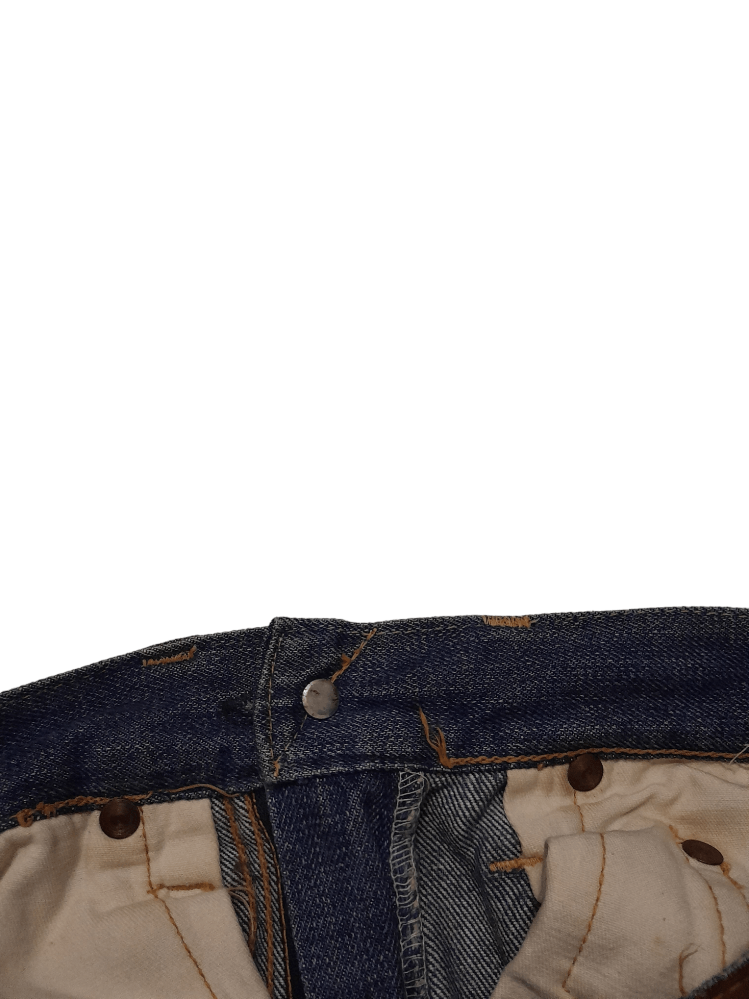 Vintage 50s Talon Cone Mills Selvedge Usa Denim (E924) Size US 26 / EU 42 - 10 Thumbnail