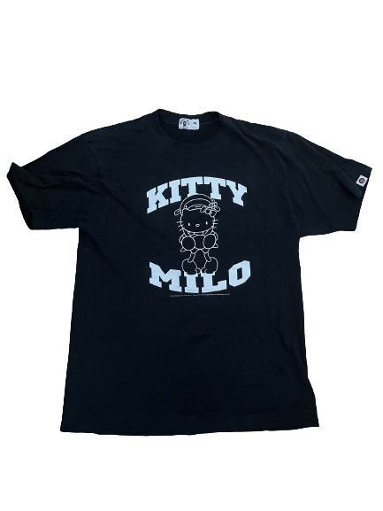 BAPE Baby Milo x Hello Kitty Ginza Exclusive T-shirt Black