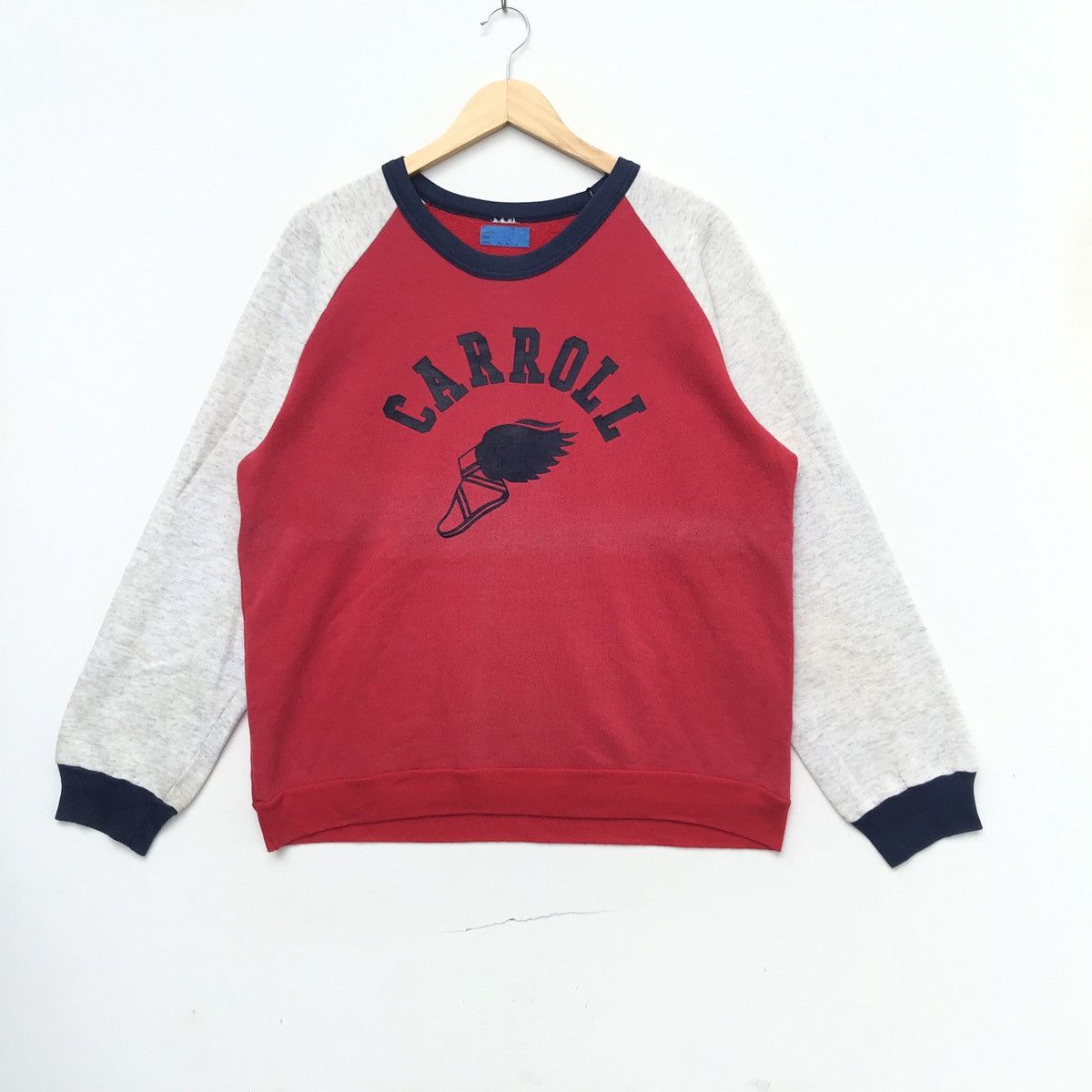 Japanese Brand × Vintage Vintage Carroll Big logo sweatshirt Streetwear Size US L / EU 52-54 / 3 - 1 Thumbnail