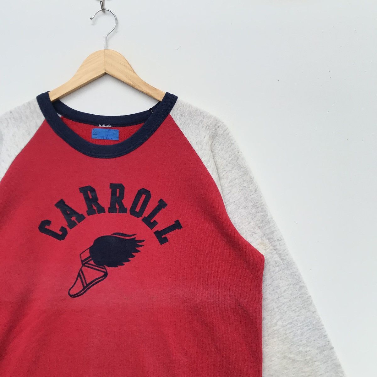 Japanese Brand × Vintage Vintage Carroll Big logo sweatshirt Streetwear Size US L / EU 52-54 / 3 - 2 Thumbnail