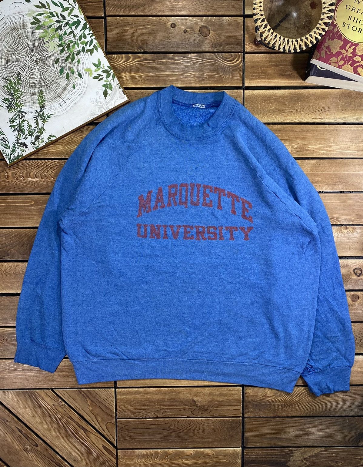 Vintage Vintage 80s 90s Distressed Marquette University Size L Size US L / EU 52-54 / 3 - 2 Thumbnail