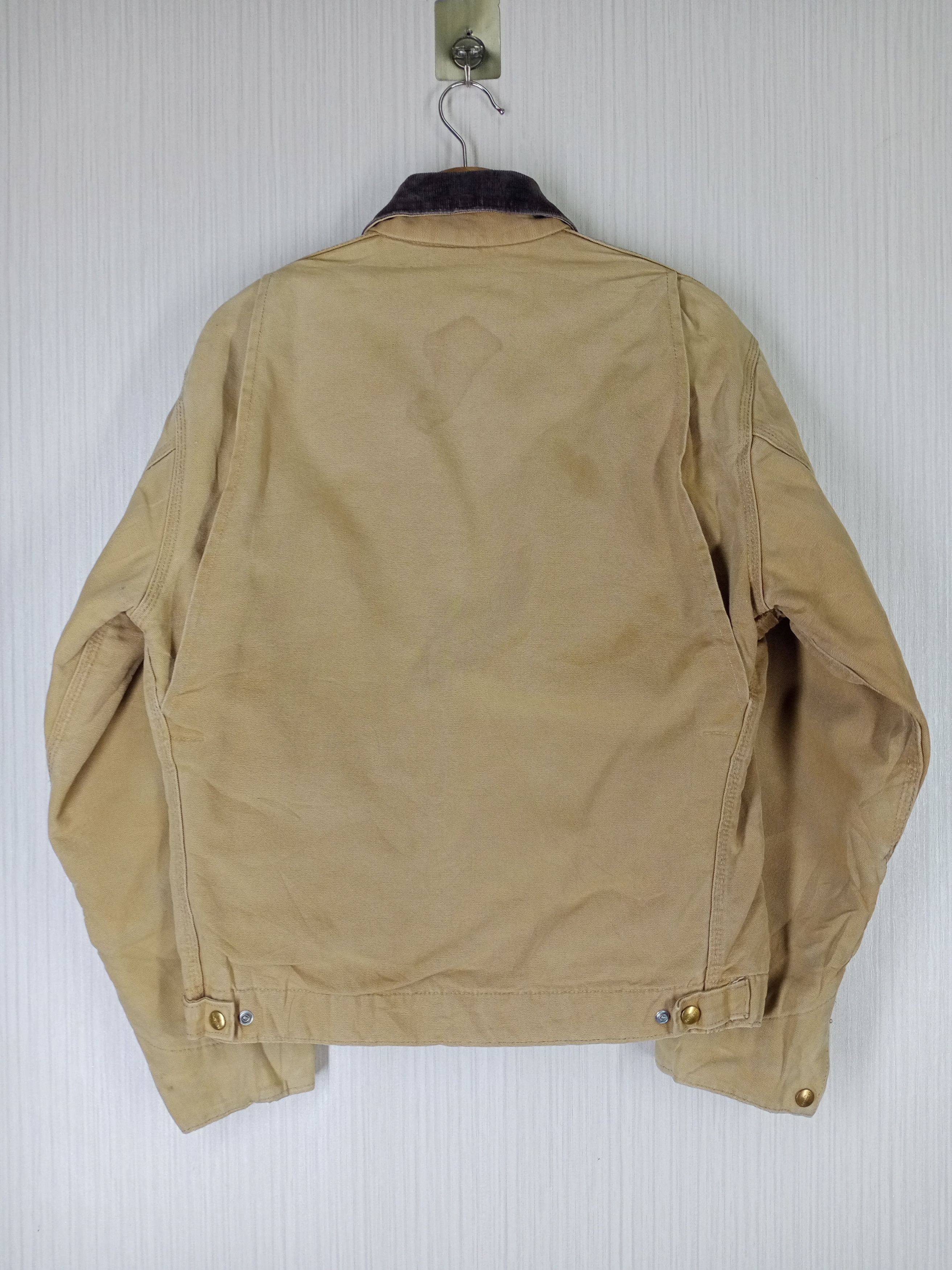Carhartt Rare Vintage Carhartt Blanked Lined Detroit Jacket Size US L / EU 52-54 / 3 - 7 Thumbnail