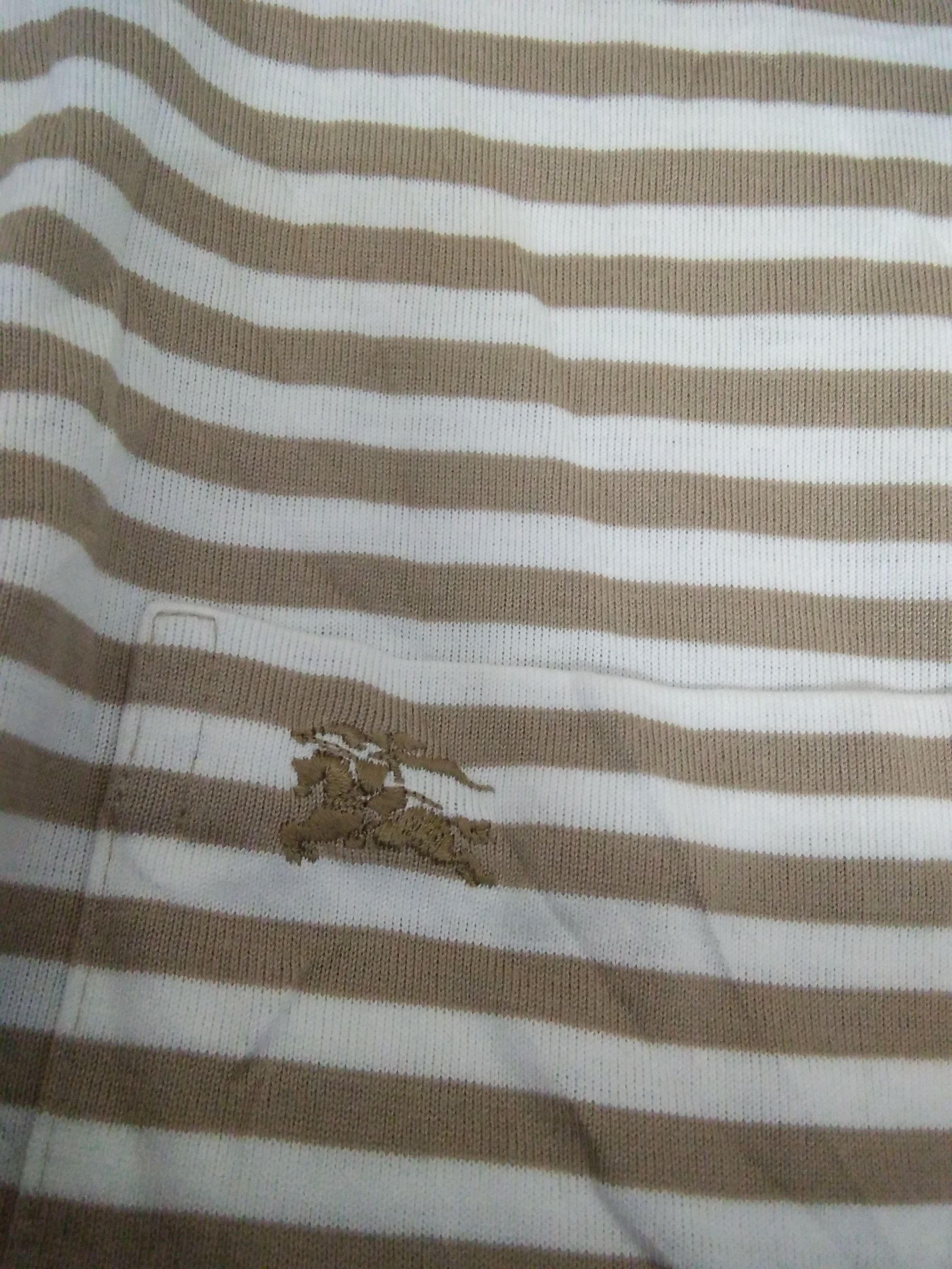 Burberry BURBERRY polo shirt single stitch (A130) Size US M / EU 48-50 / 2 - 4 Thumbnail