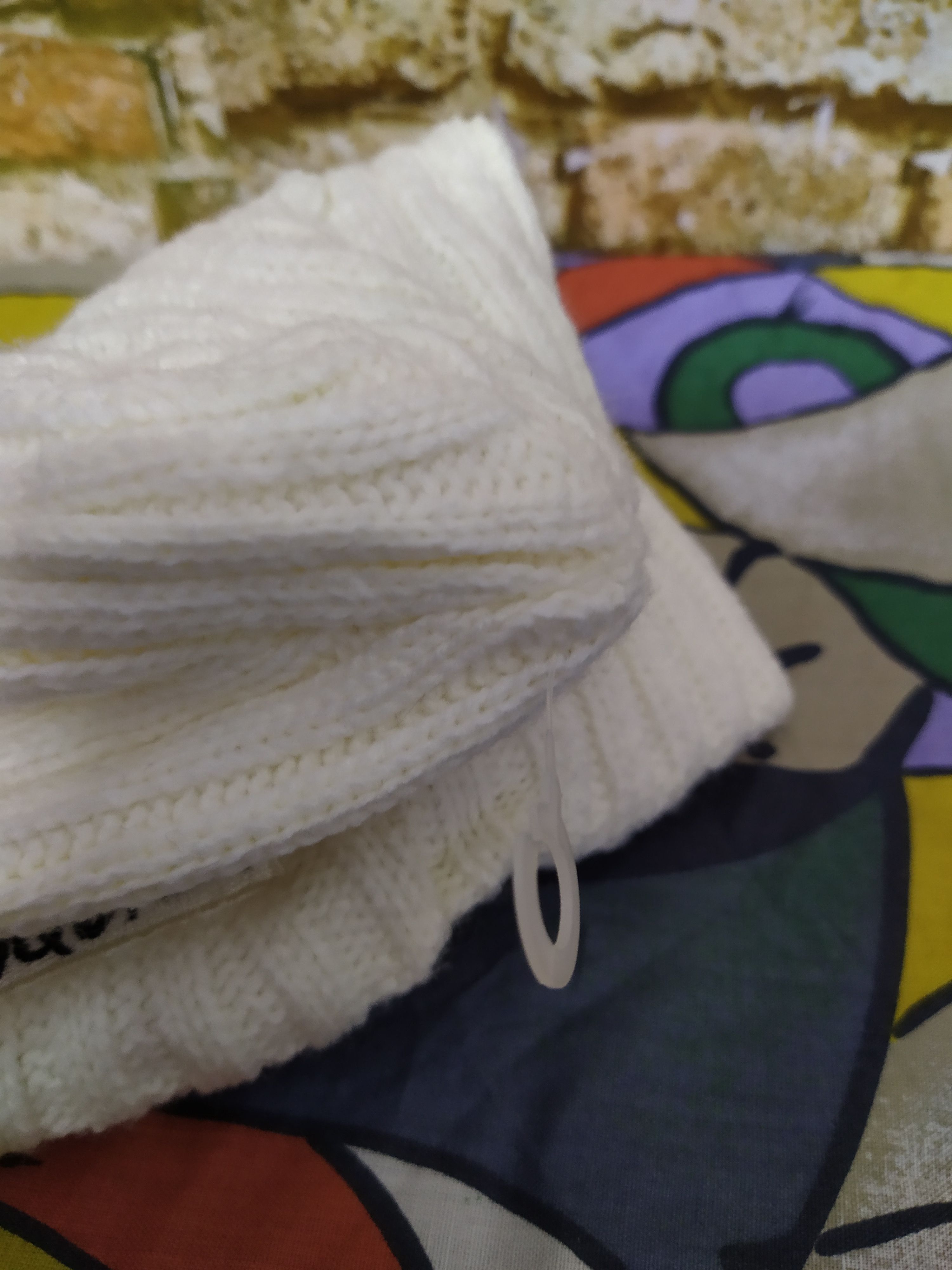 Vanquish 3rd by VANQUISH JAPAN CABLE KNIT BEANIE (B840) Size ONE SIZE - 3 Thumbnail