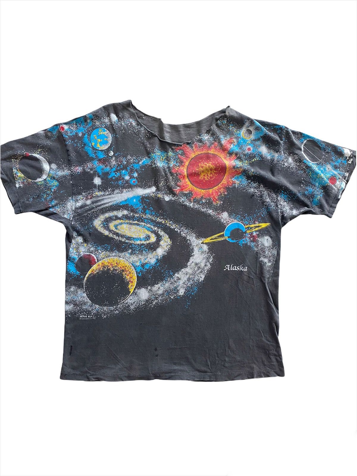 Band Tees × Vintage Vintage Alaska Peter Kull @harlequin N.G 1992 shirt Size US XL / EU 56 / 4 - 1 Thumbnail