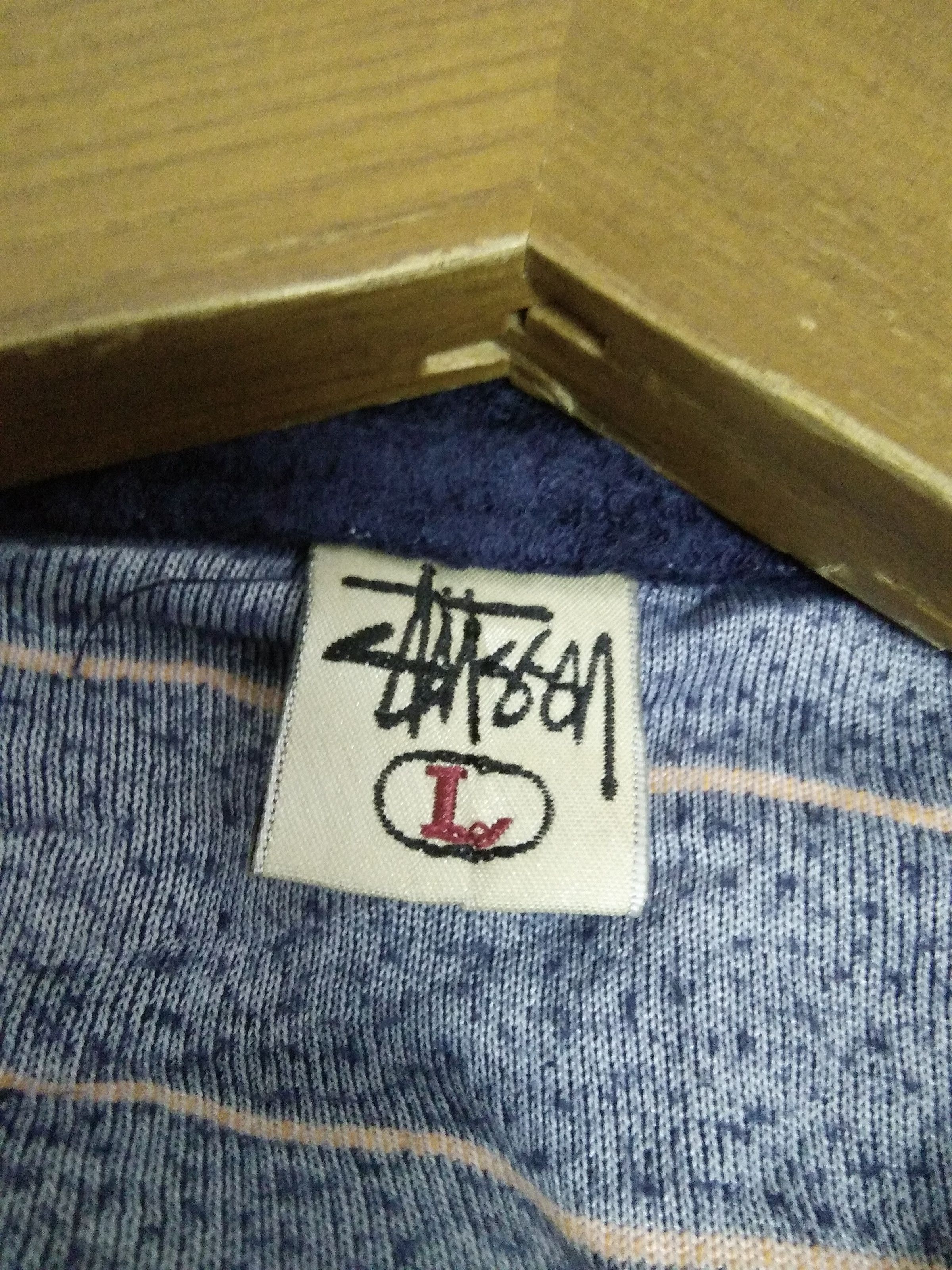Stussy × Vintage STUSSY SHIRT SWEATER BUTTON PIT 24 LENGTH 27 (A521) Size US L / EU 52-54 / 3 - 3 Thumbnail
