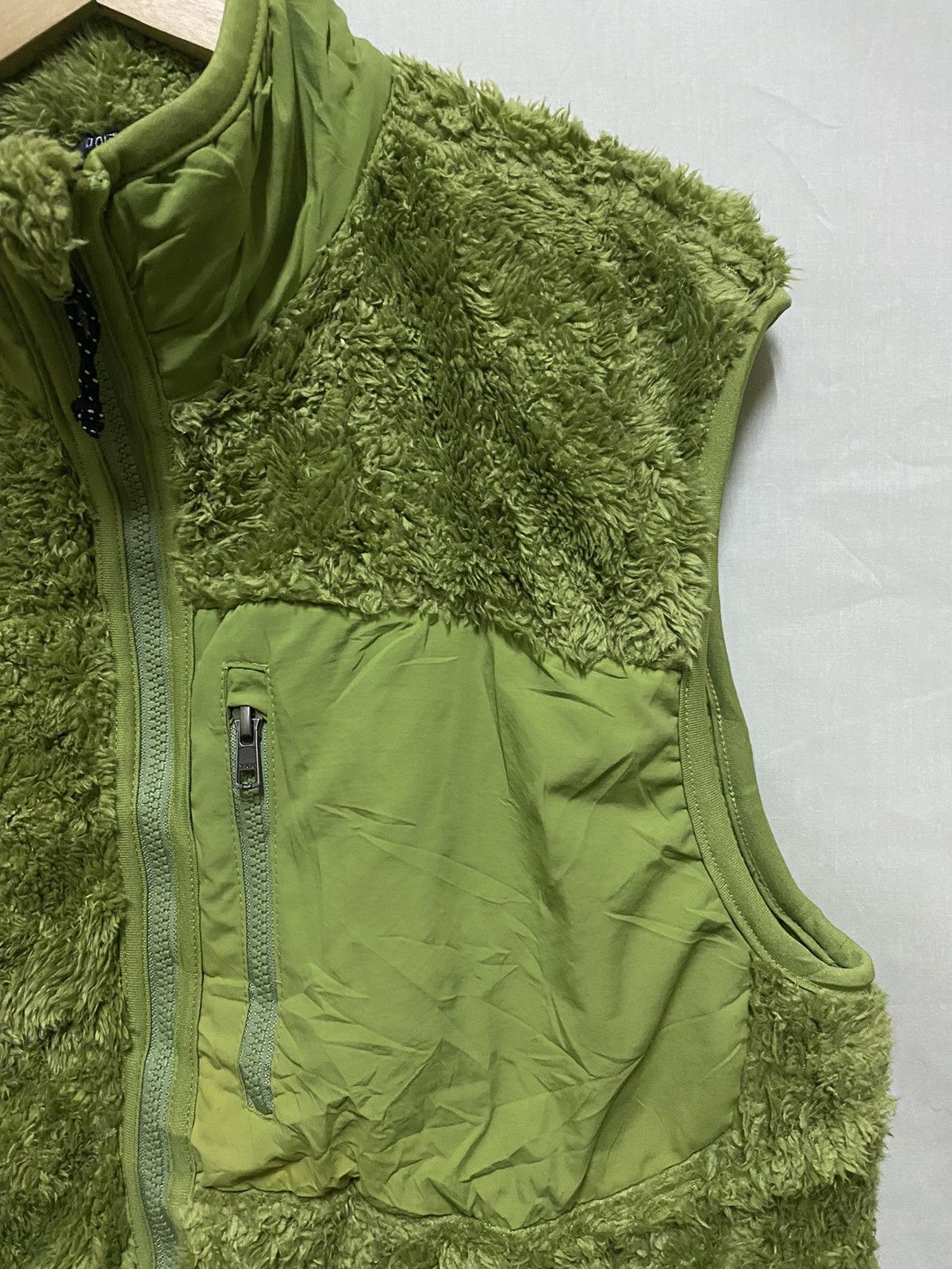 Japanese Brand First Down Fleece Green Jacket Size US XL / EU 56 / 4 - 2 Thumbnail