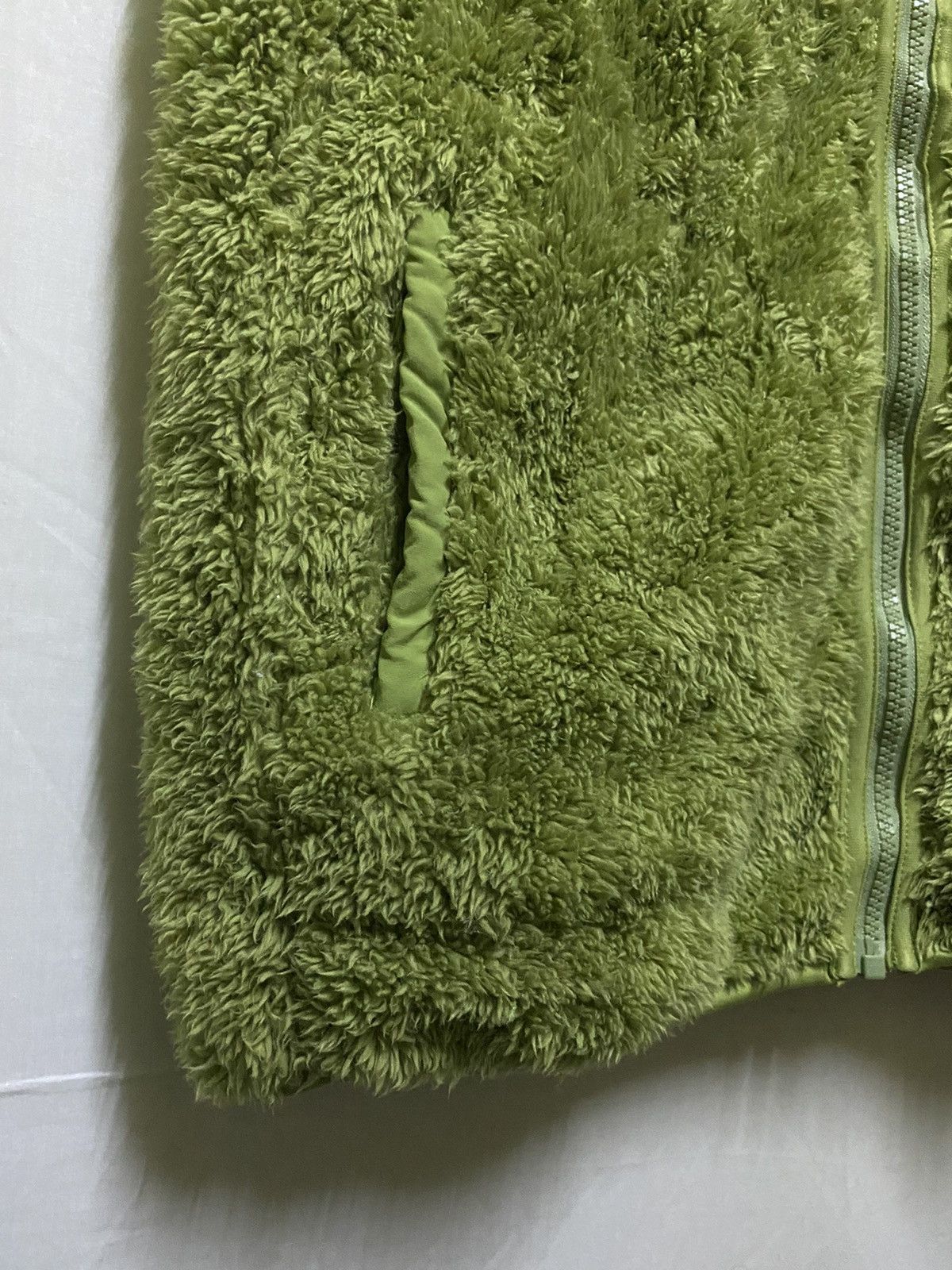 Japanese Brand First Down Fleece Green Jacket Size US XL / EU 56 / 4 - 3 Thumbnail