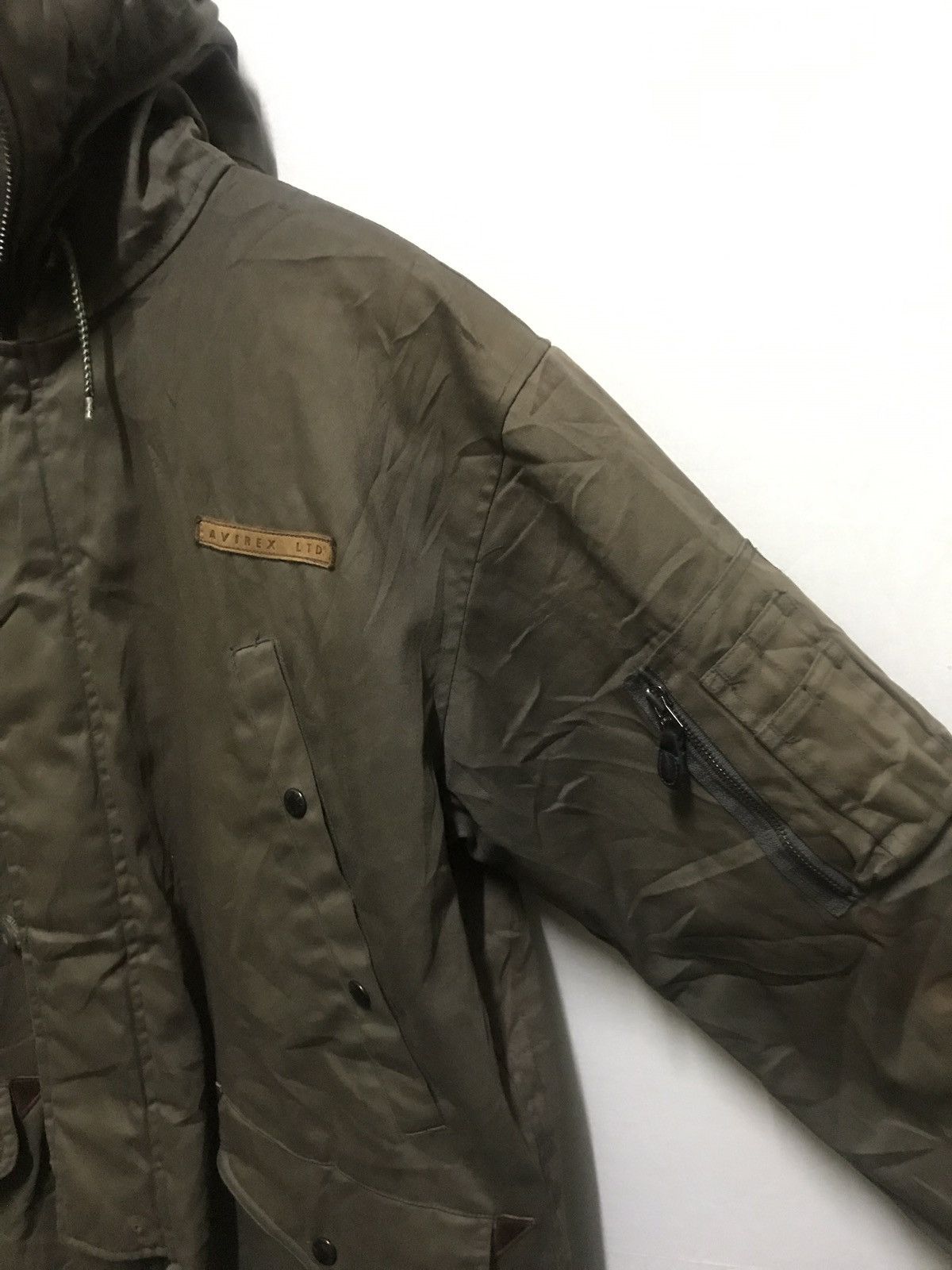 Avirex Avirex Parka Green Colour Hoodie Size US L / EU 52-54 / 3 - 4 Thumbnail