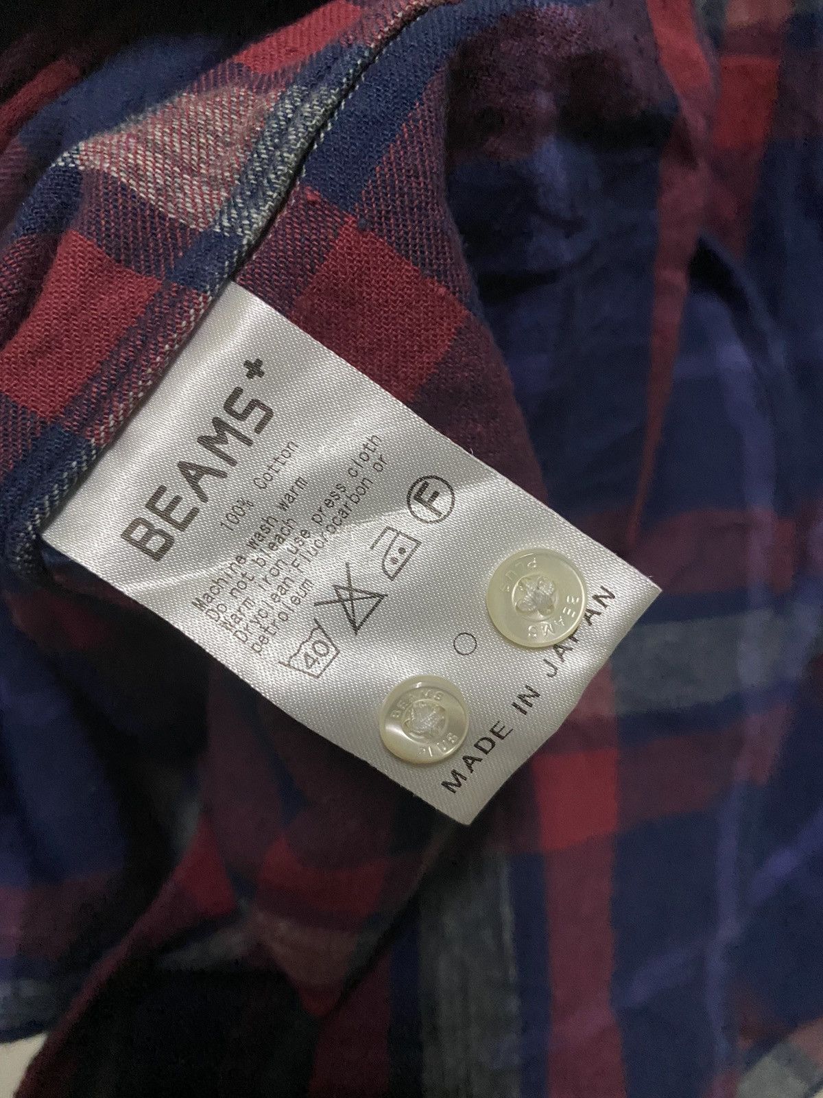 Beams Plus × Japanese Brand Beams Plus Flannel Made In Japan Size US M / EU 48-50 / 2 - 10 Thumbnail