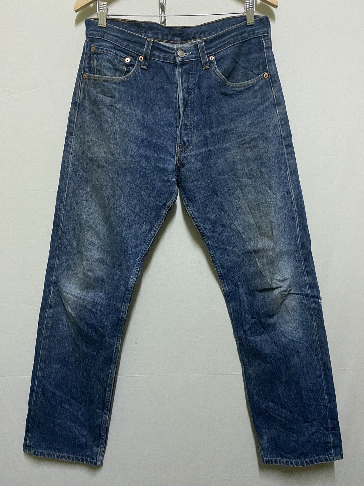Levi's Vintage Clothing × Vintage Levis Distressed Jeans Vintage Size US 30 / EU 46 - 1 Thumbnail