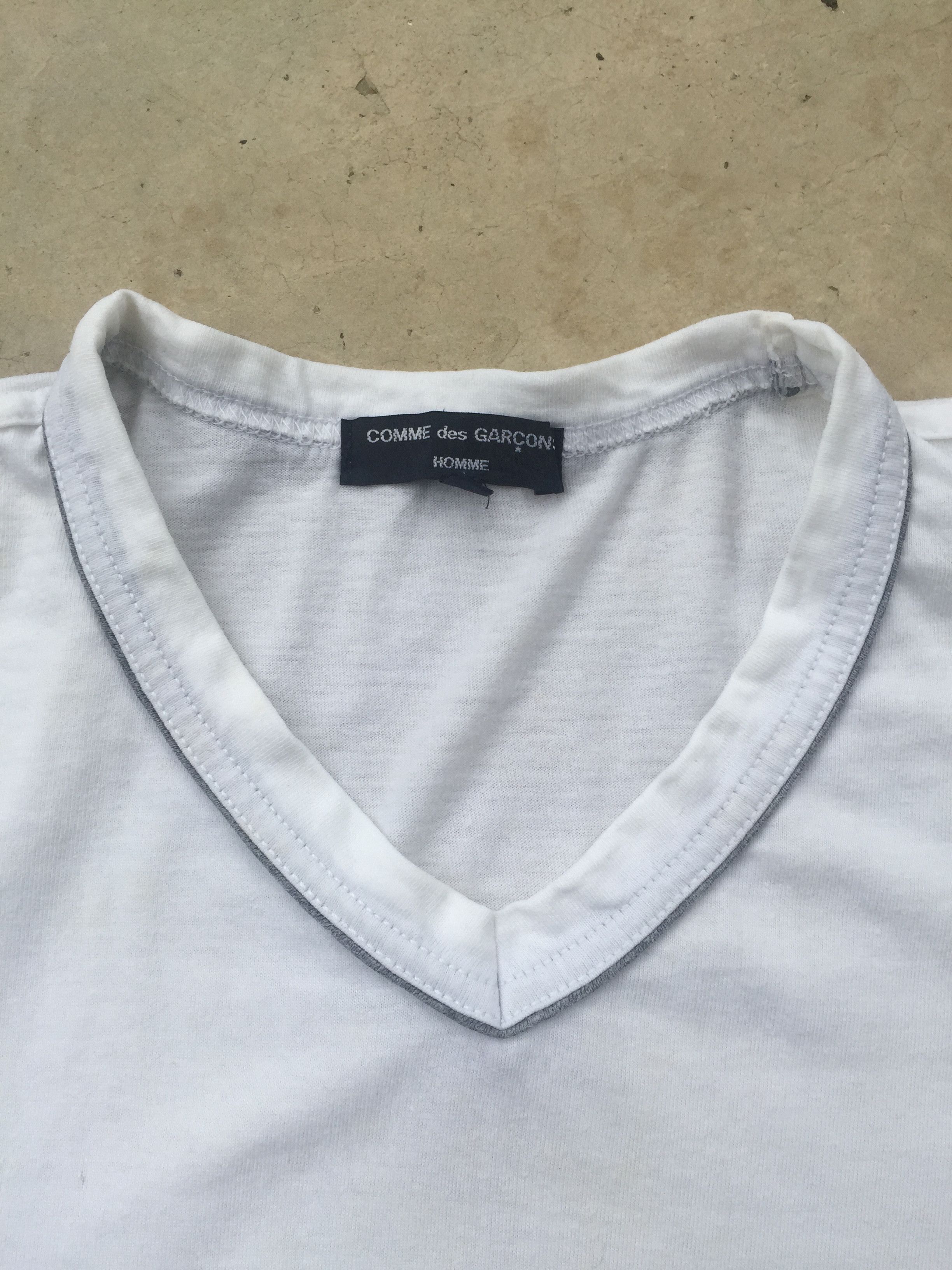 Comme des Garcons Homme Plus Comme des Garcons Homme Plain T shirt White Size US M / EU 48-50 / 2 - 4 Thumbnail