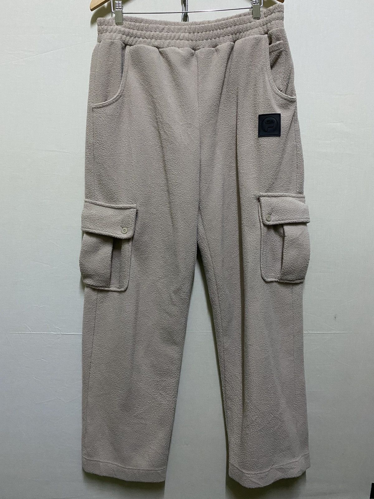 Fila × Vintage Fila Fleece Sweatpants Cargo Size US 34 / EU 50 - 1 Thumbnail