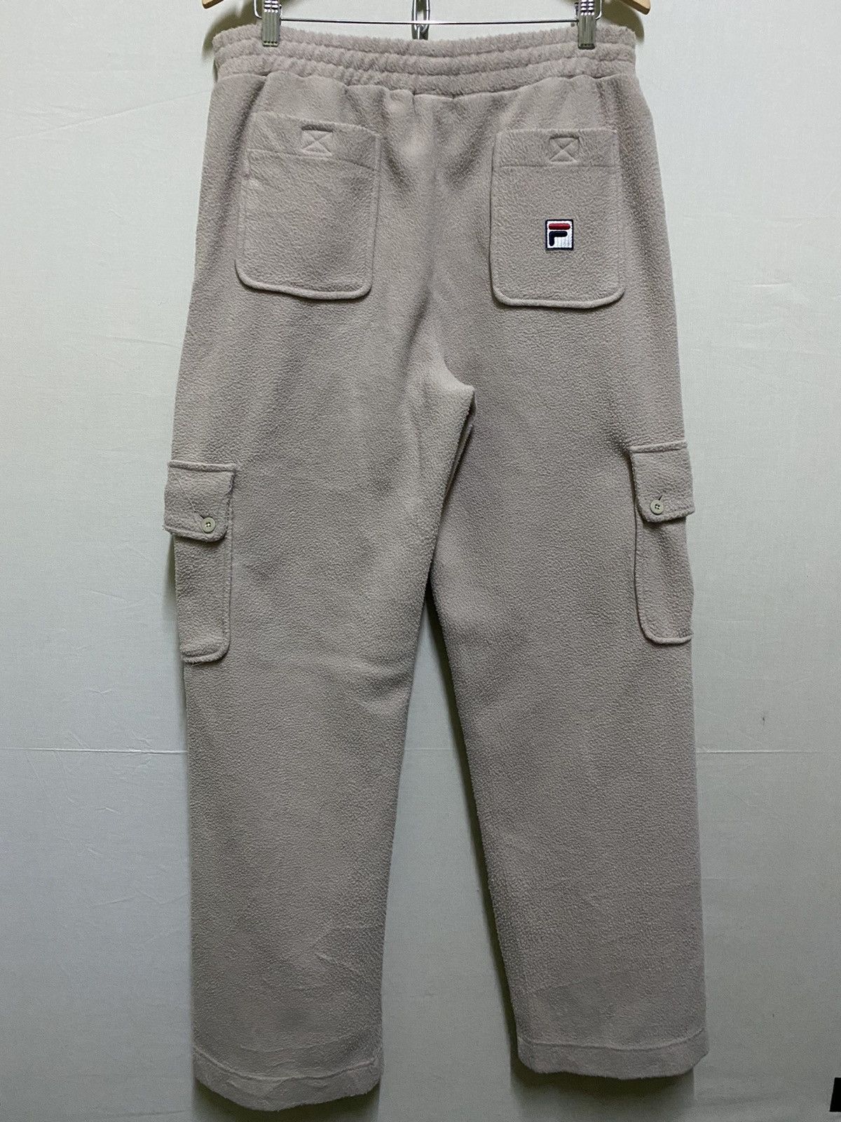 Fila × Vintage Fila Fleece Sweatpants Cargo Size US 34 / EU 50 - 4 Thumbnail