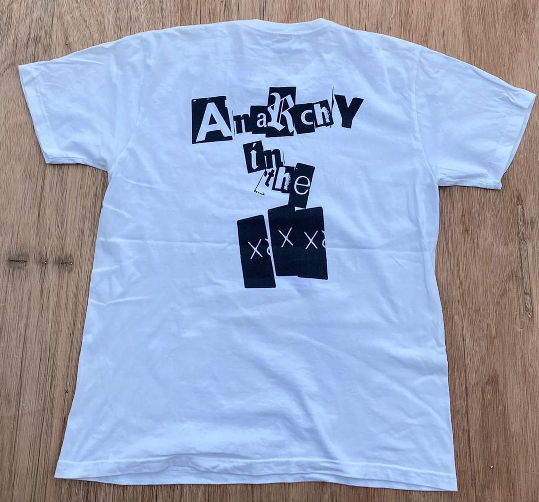 Vintage vintage tee Revoluy Anarchy A30 Size US L / EU 52-54 / 3 - 3 Thumbnail