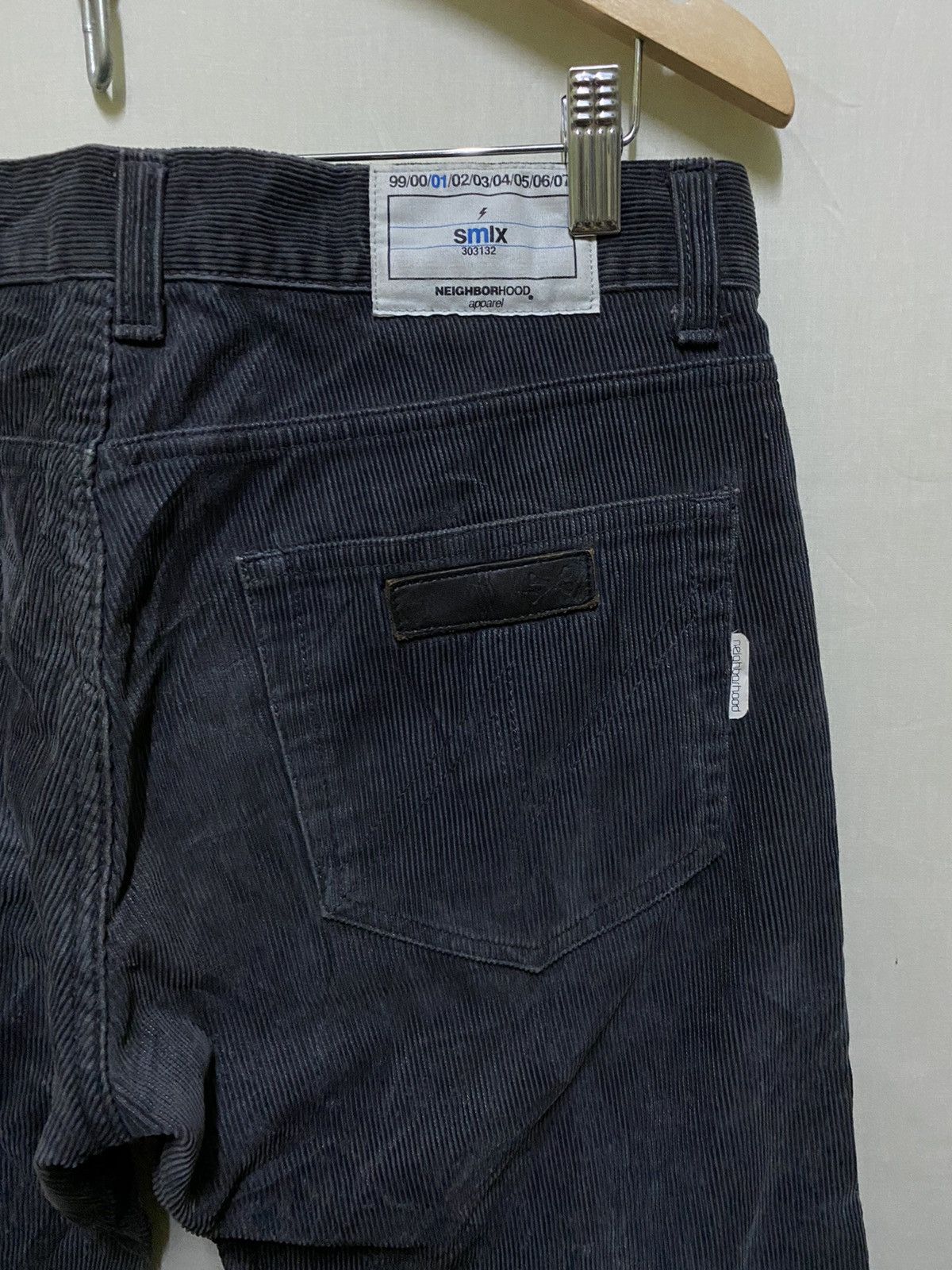 Japanese Brand × Neighborhood Neighborhood Corduroy Grey Pants Jeans Size US 32 / EU 48 - 6 Thumbnail