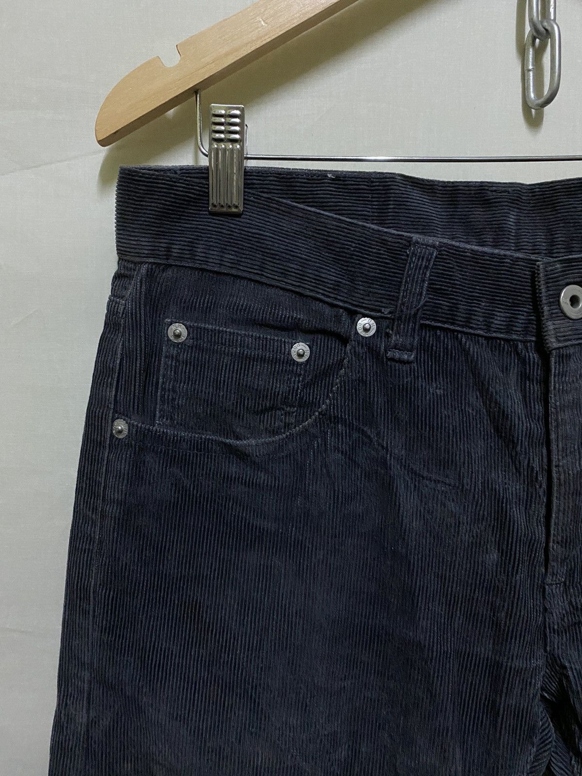 Japanese Brand × Neighborhood Neighborhood Corduroy Grey Pants Jeans Size US 32 / EU 48 - 2 Thumbnail
